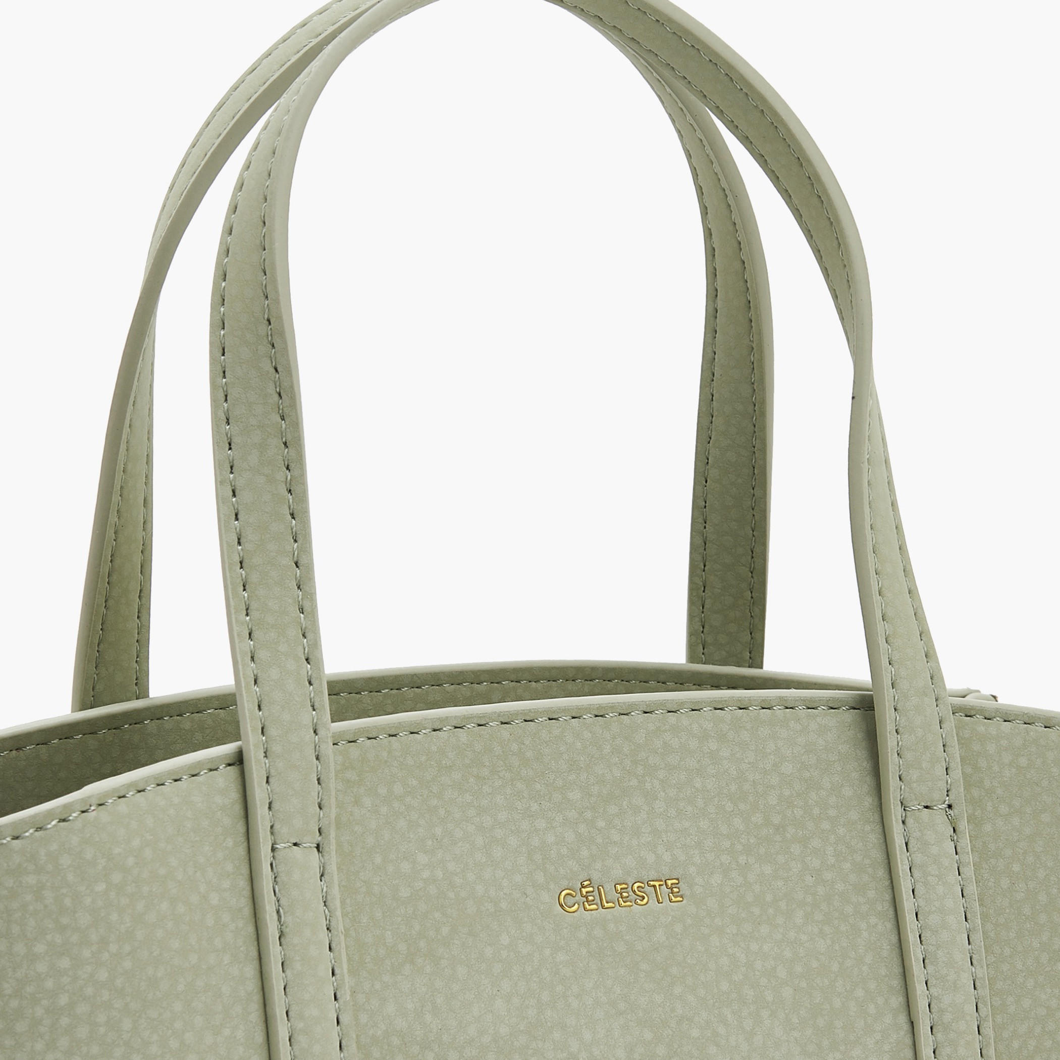 Celeste Textured Tote Bag with Double Handles-women-bagsandwallets-handbags-image-5