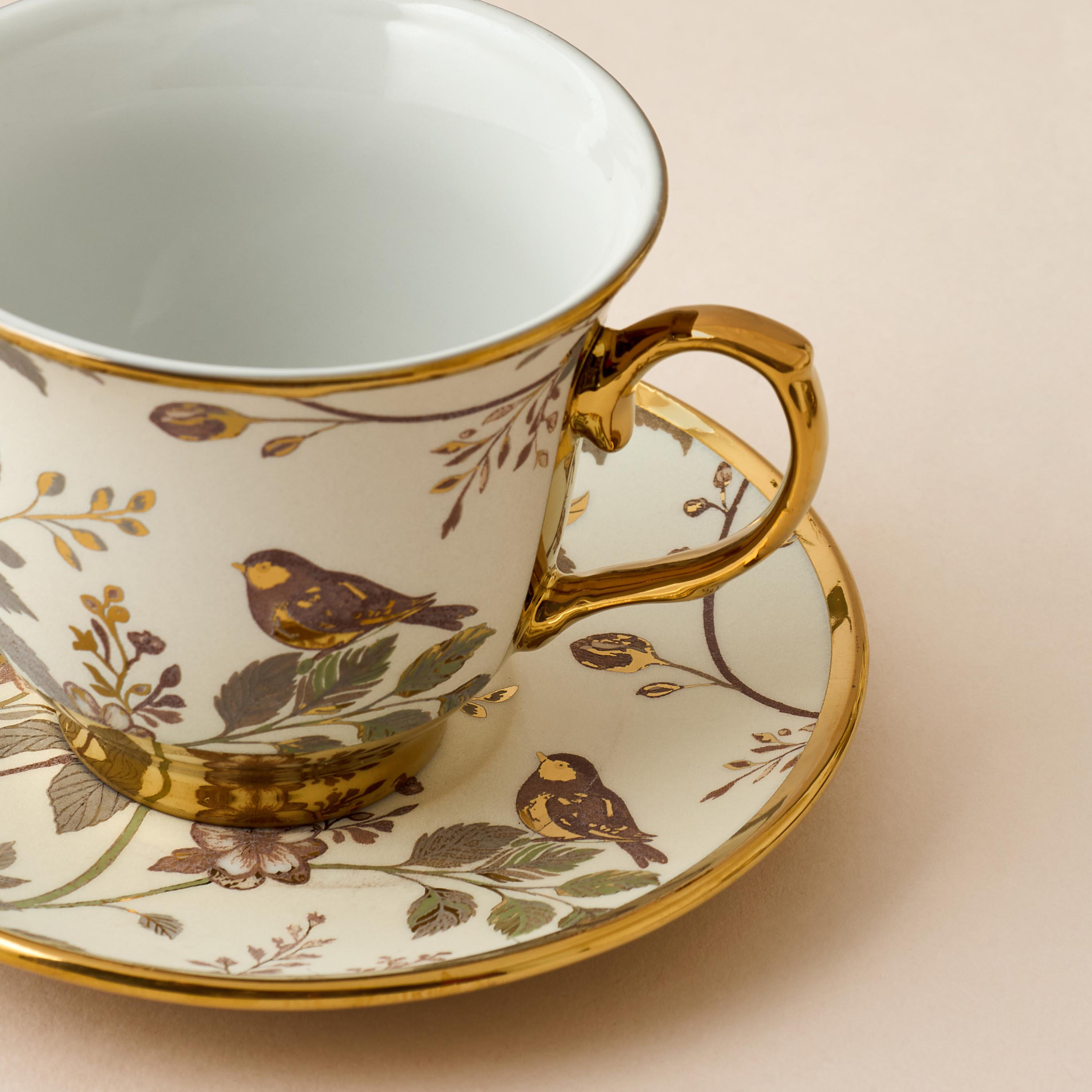 Alina Floral Print 13-Piece Porcelain Cup and Saucer Set with Teapot-household-dining-teaandcoffee-teaandcoffeesets-image-6