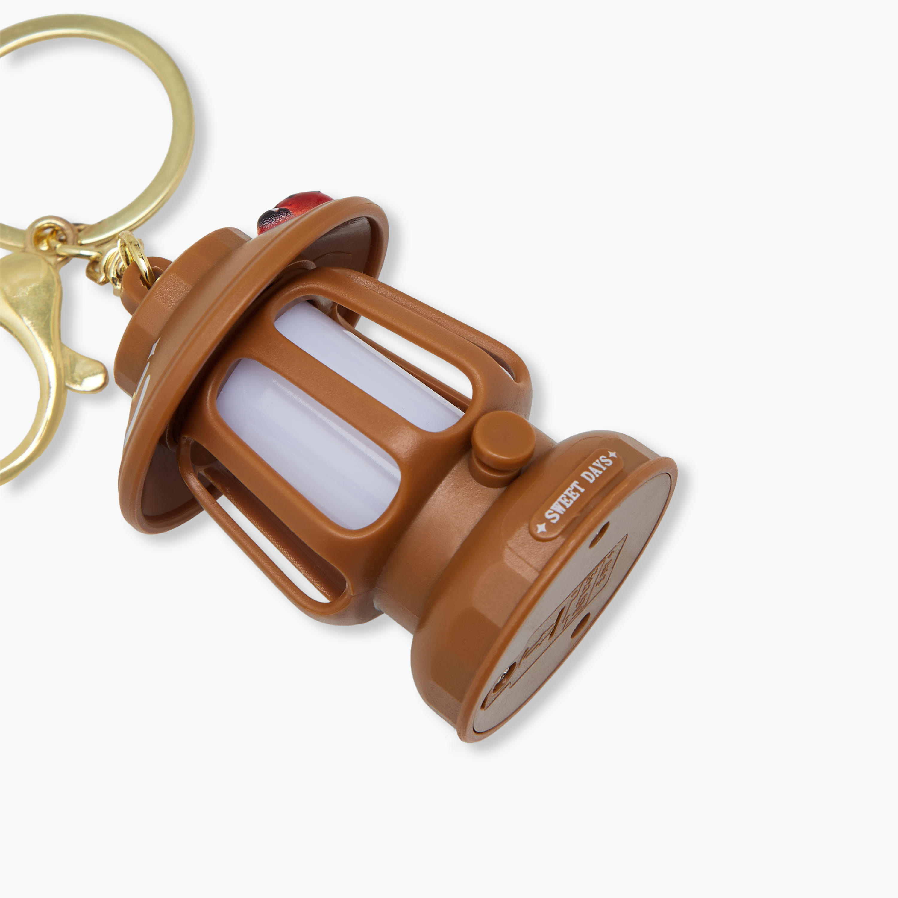 Keyring with Mini Camping Lantern Accent-girls-accessories-keyringsandbagcharms-image-3