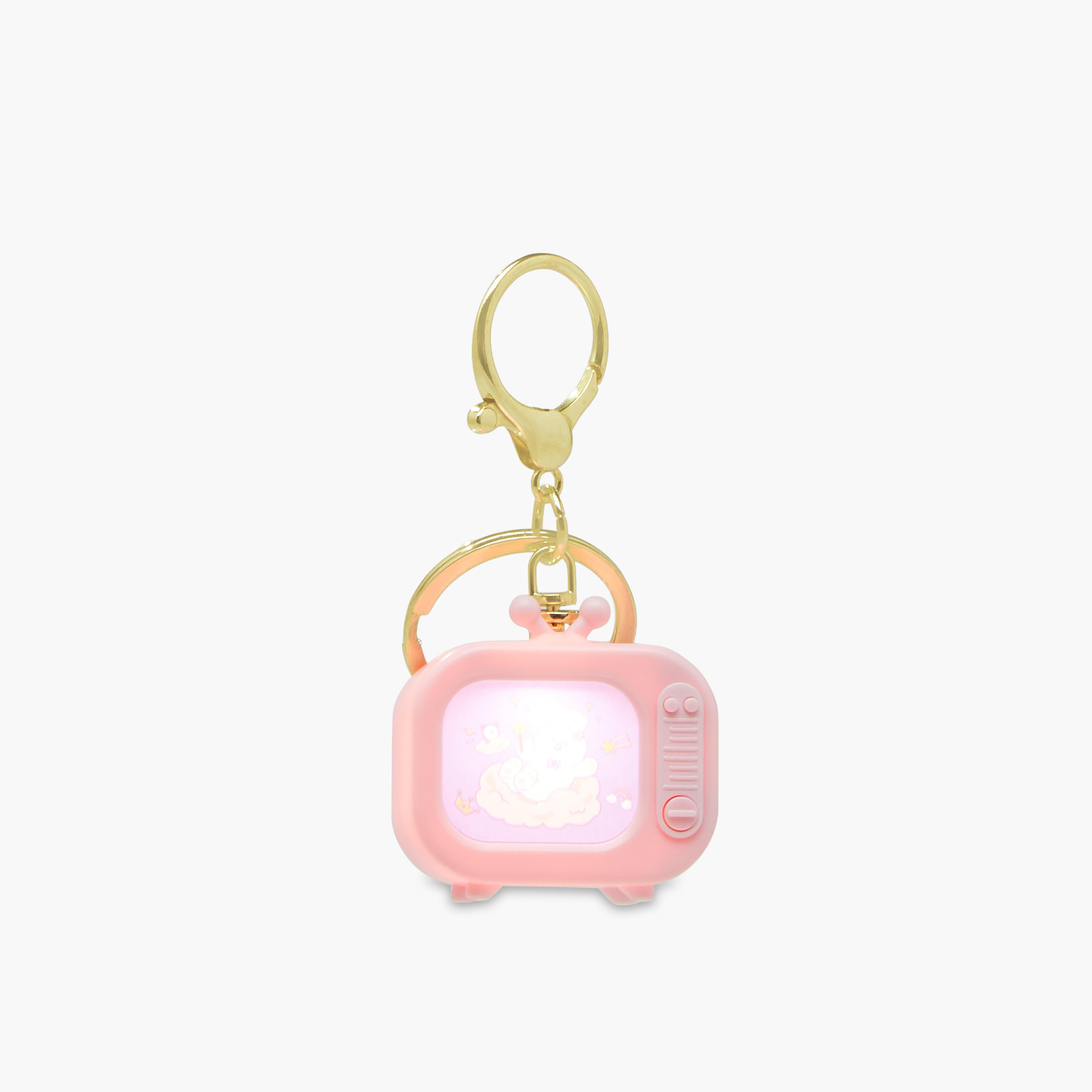 Keyring with LED Light TV Accent-girls-accessories-keyringsandbagcharms-image-5