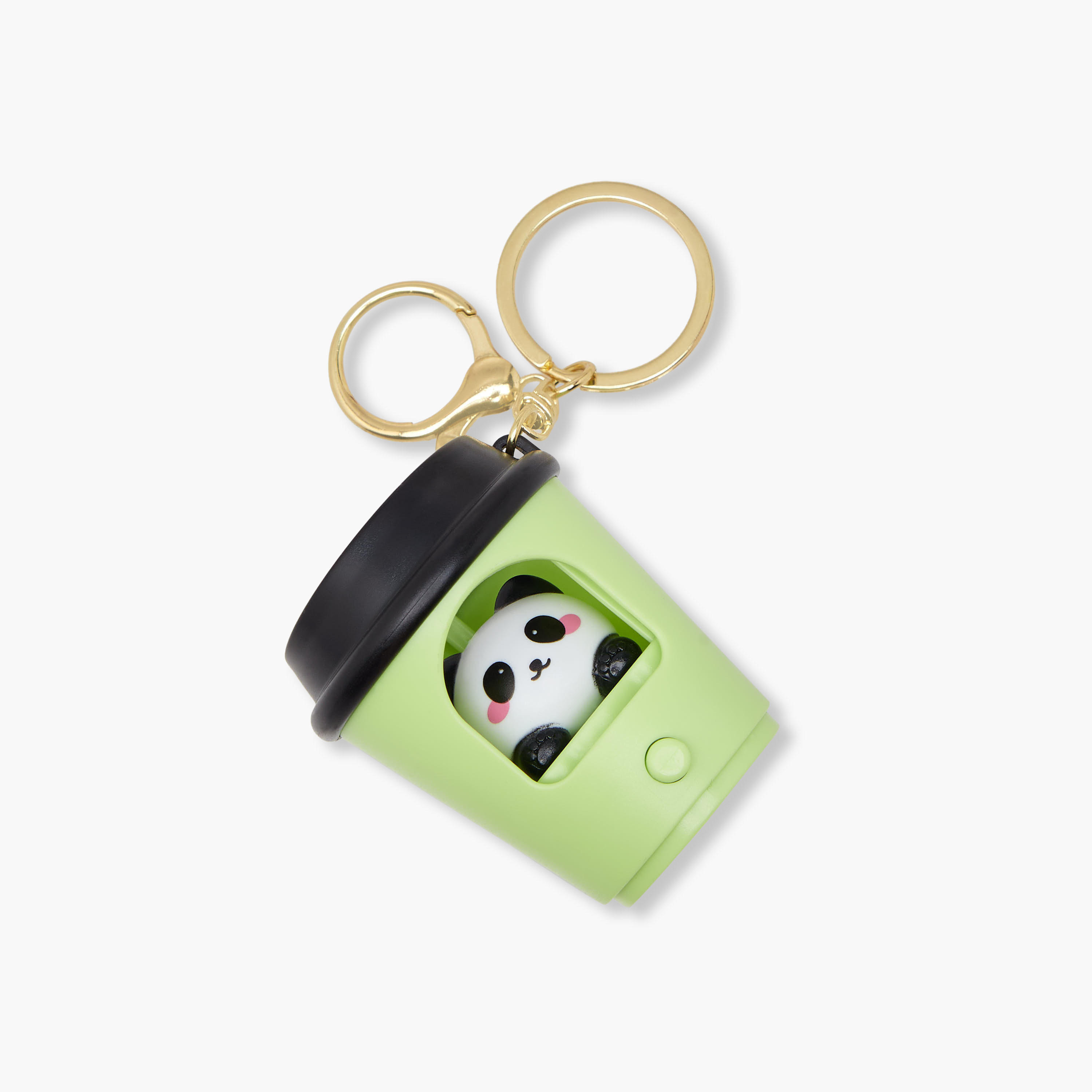 Keyring with Panda Tea Cup Accent-girls-accessories-keyringsandbagcharms-image-2