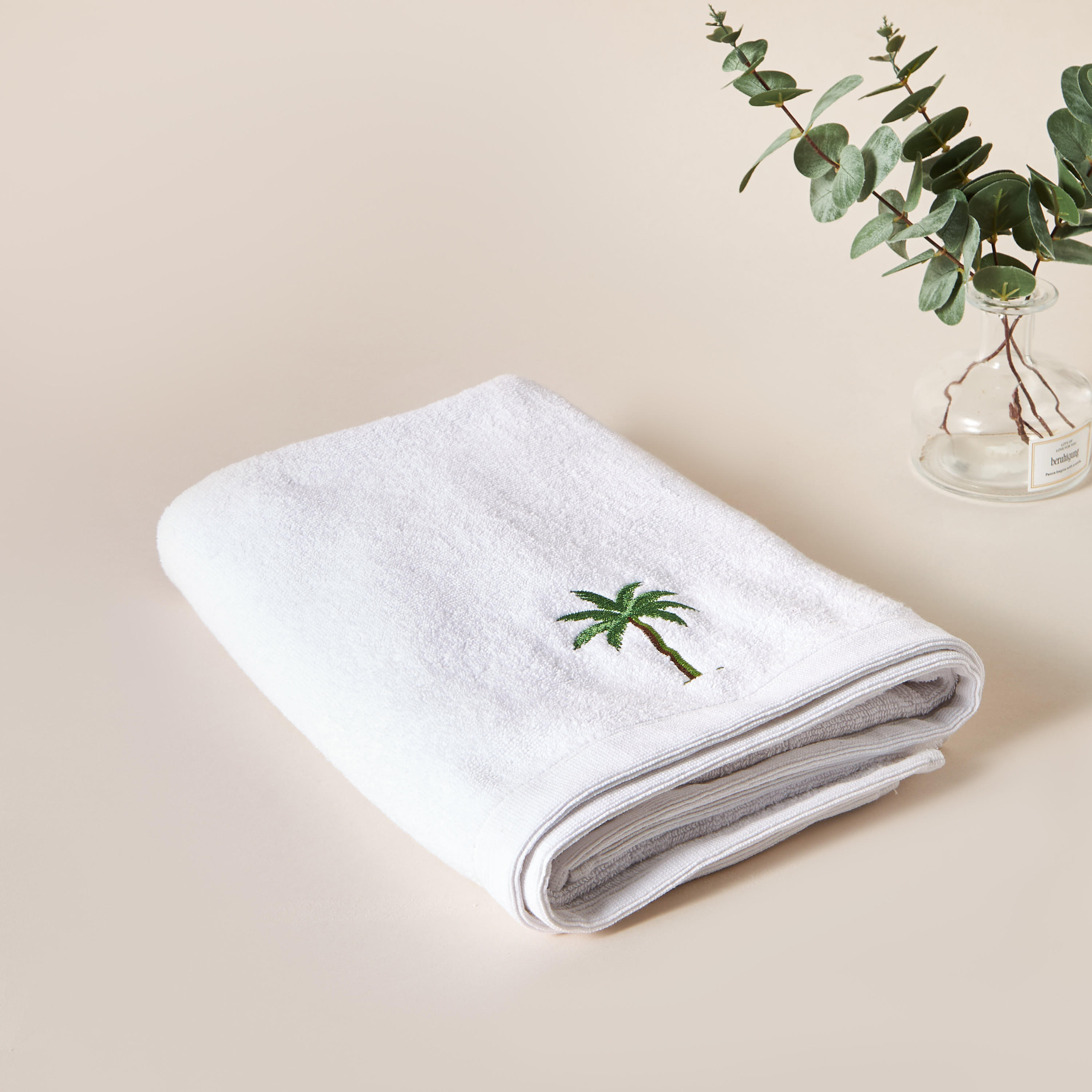 Palm Terry Bath Towel - 140x70 cms-household-bathandlaundry-bathlinen-towels-image-1