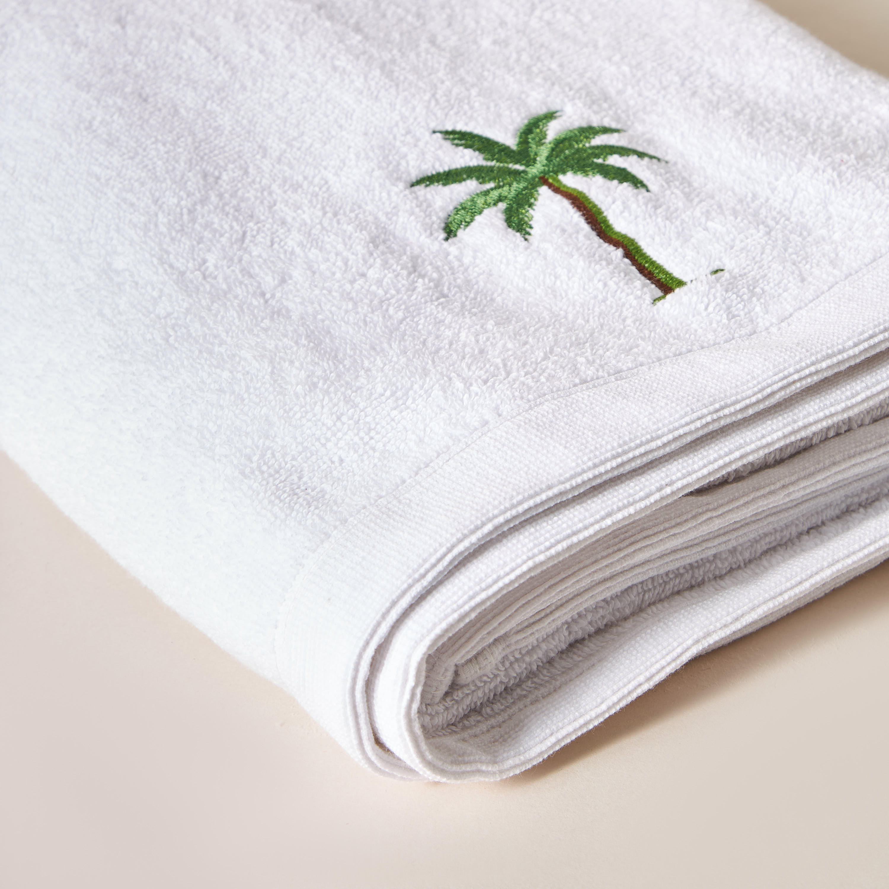 Palm Terry Bath Towel - 140x70 cms-household-bathandlaundry-bathlinen-towels-image-3