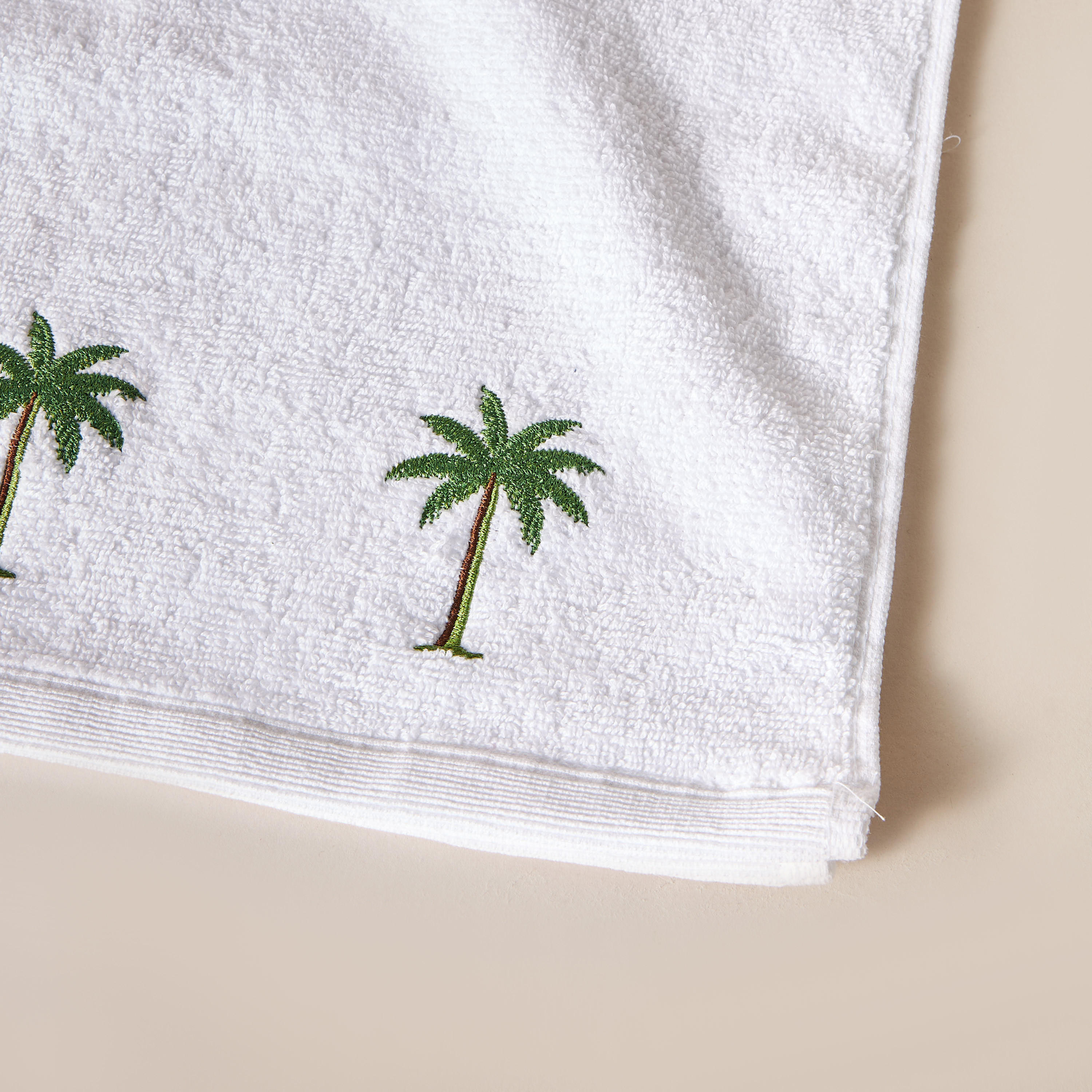Palm Terry Hand Towel - 70x40 cms-household-bathandlaundry-bathlinen-towels-image-3