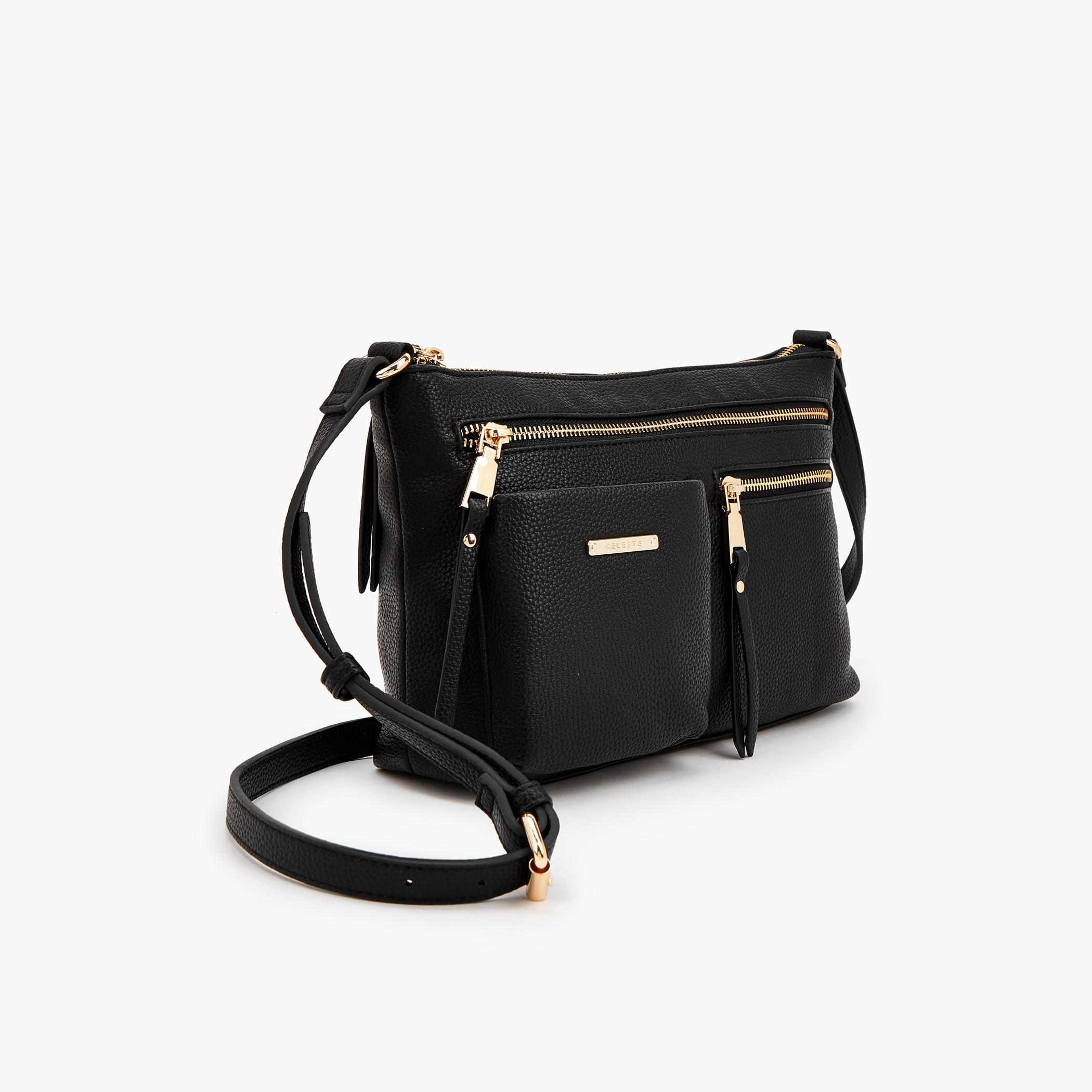 شنطة كروس بودي بحزام قابل للتعديل من سيليست-women-bagsandwallets-handbags-image-4