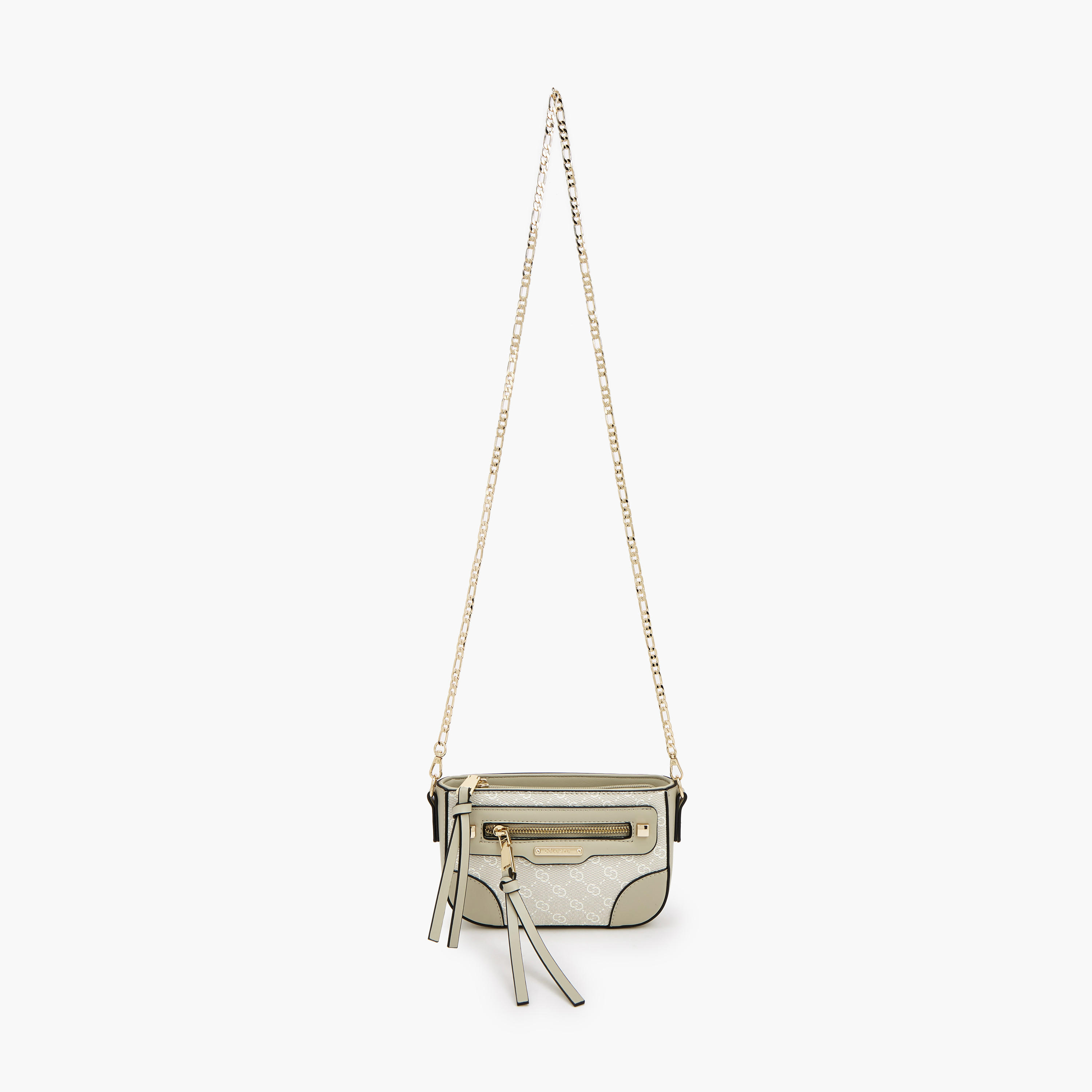 Celeste Monogram Print Crossbody Bag with Chain Strap-women-bagsandwallets-handbags-image-2