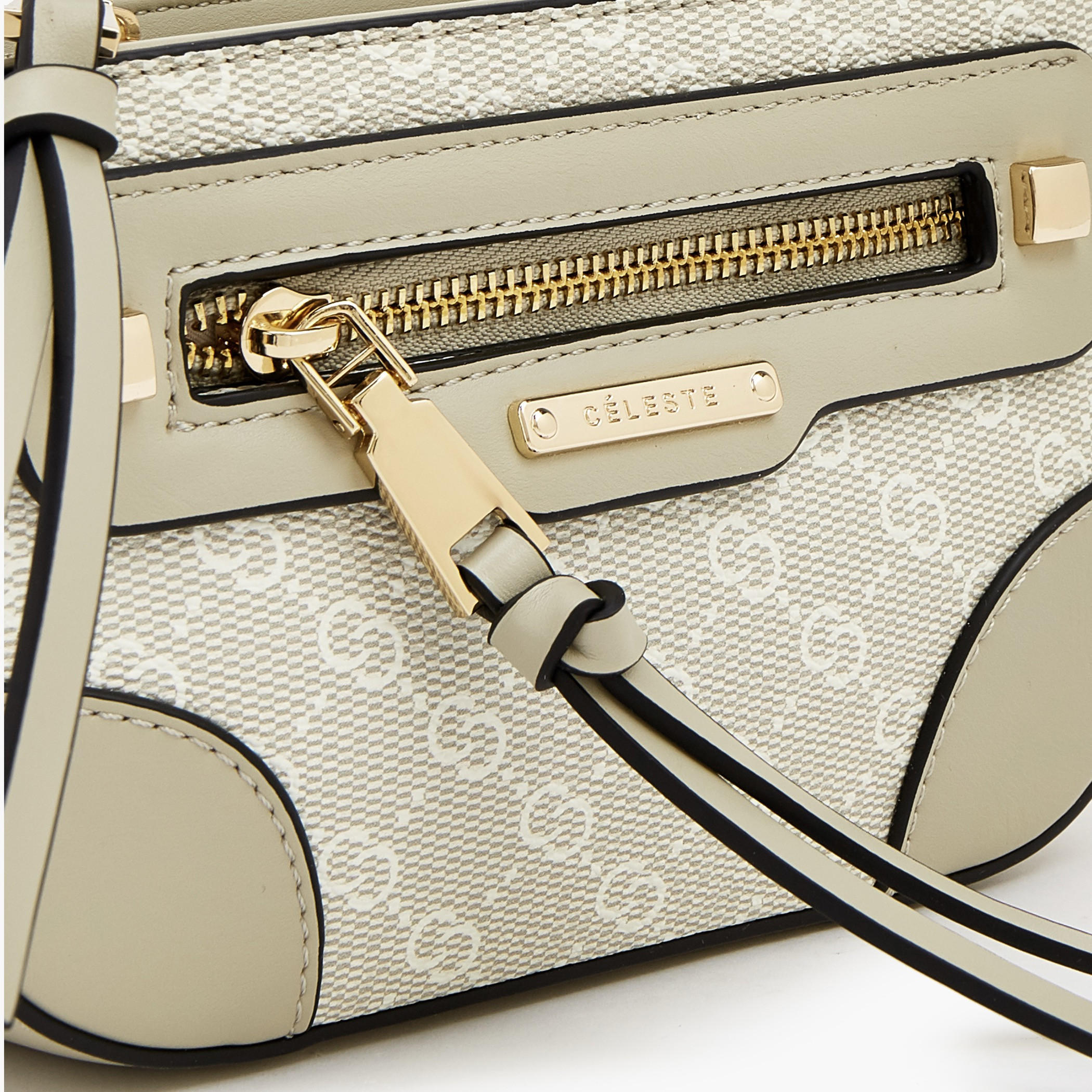 Celeste Monogram Print Crossbody Bag with Chain Strap-women-bagsandwallets-handbags-image-4