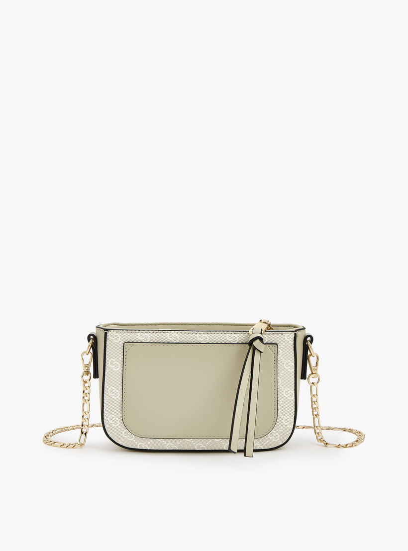 Celeste Monogram Print Crossbody Bag with Chain Strap-women-bagsandwallets-handbags-image-5