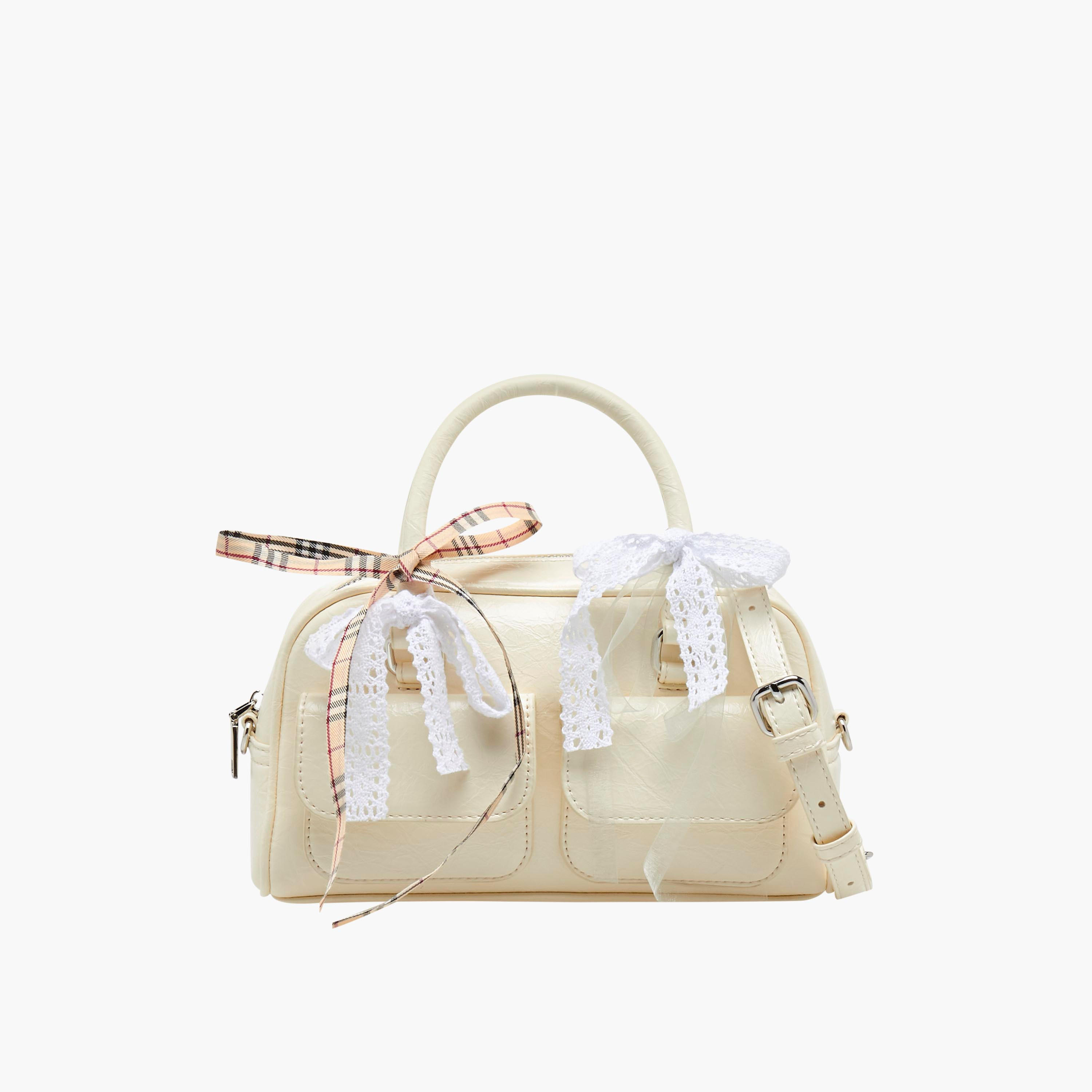 Missy Bow Accent Tote Bag with Detachable Strap-women-bagsandwallets-handbags-image-1