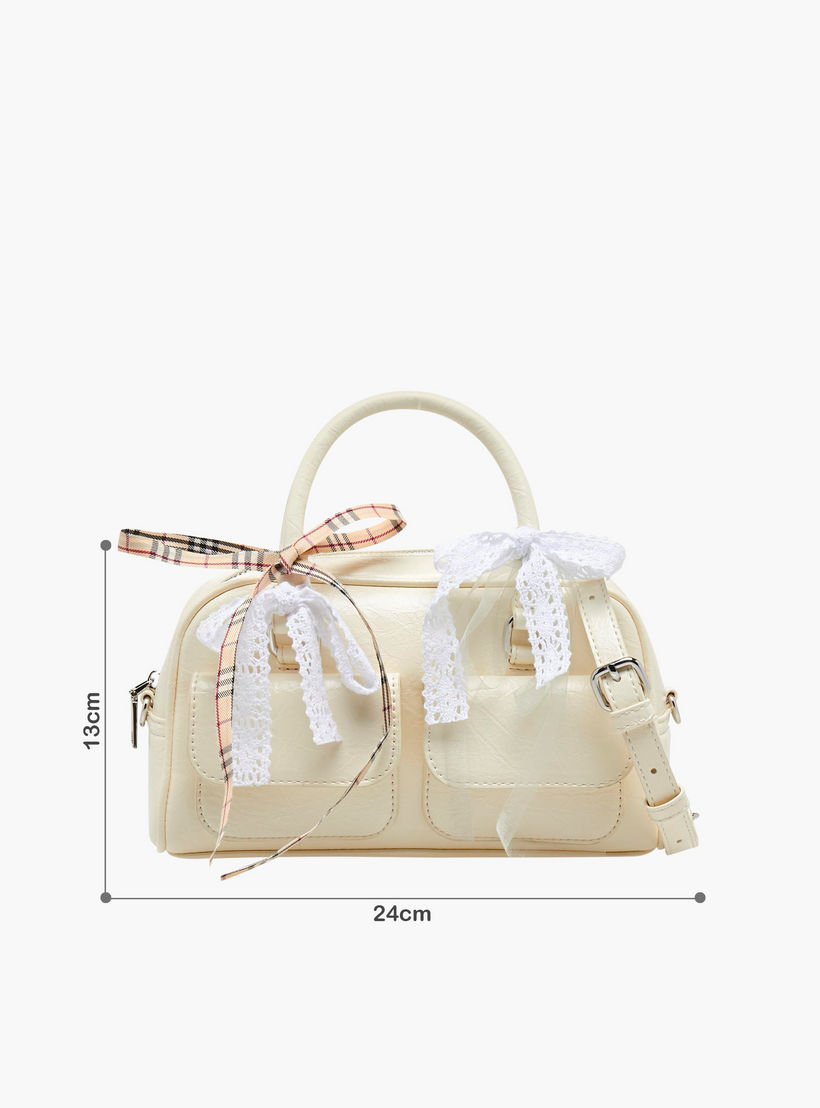 Missy Bow Accent Tote Bag with Detachable Strap-women-bagsandwallets-handbags-image-2