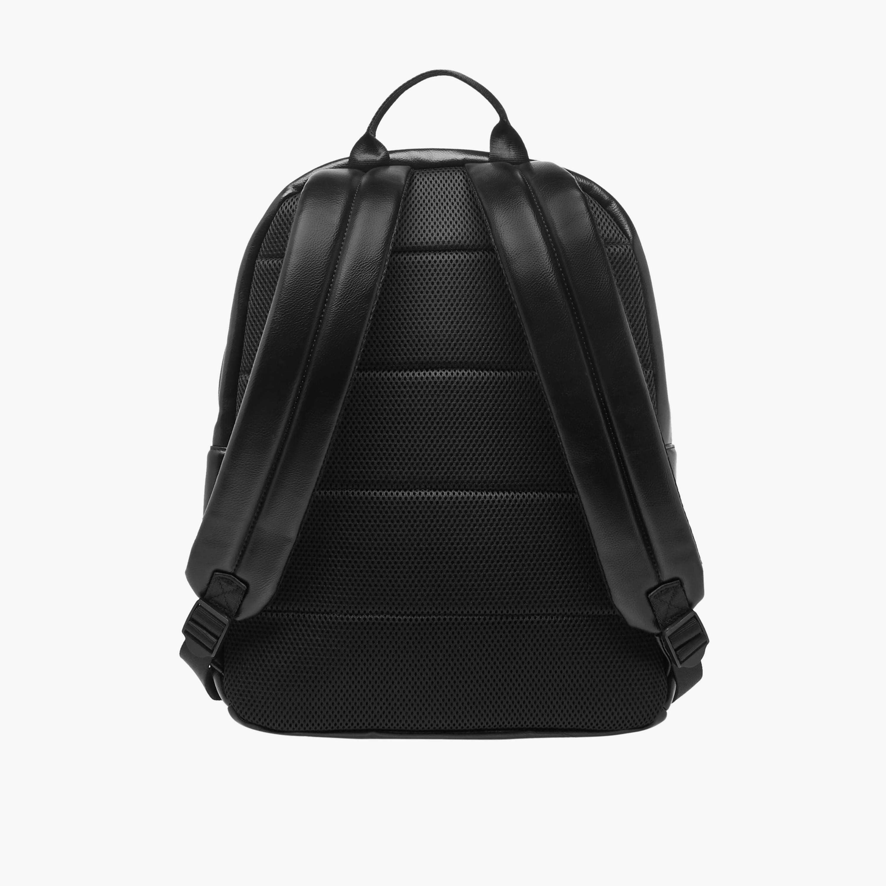 Lee Cooper Panelled Backpack with Adjustable Shoulder Straps-men-bags-image-4