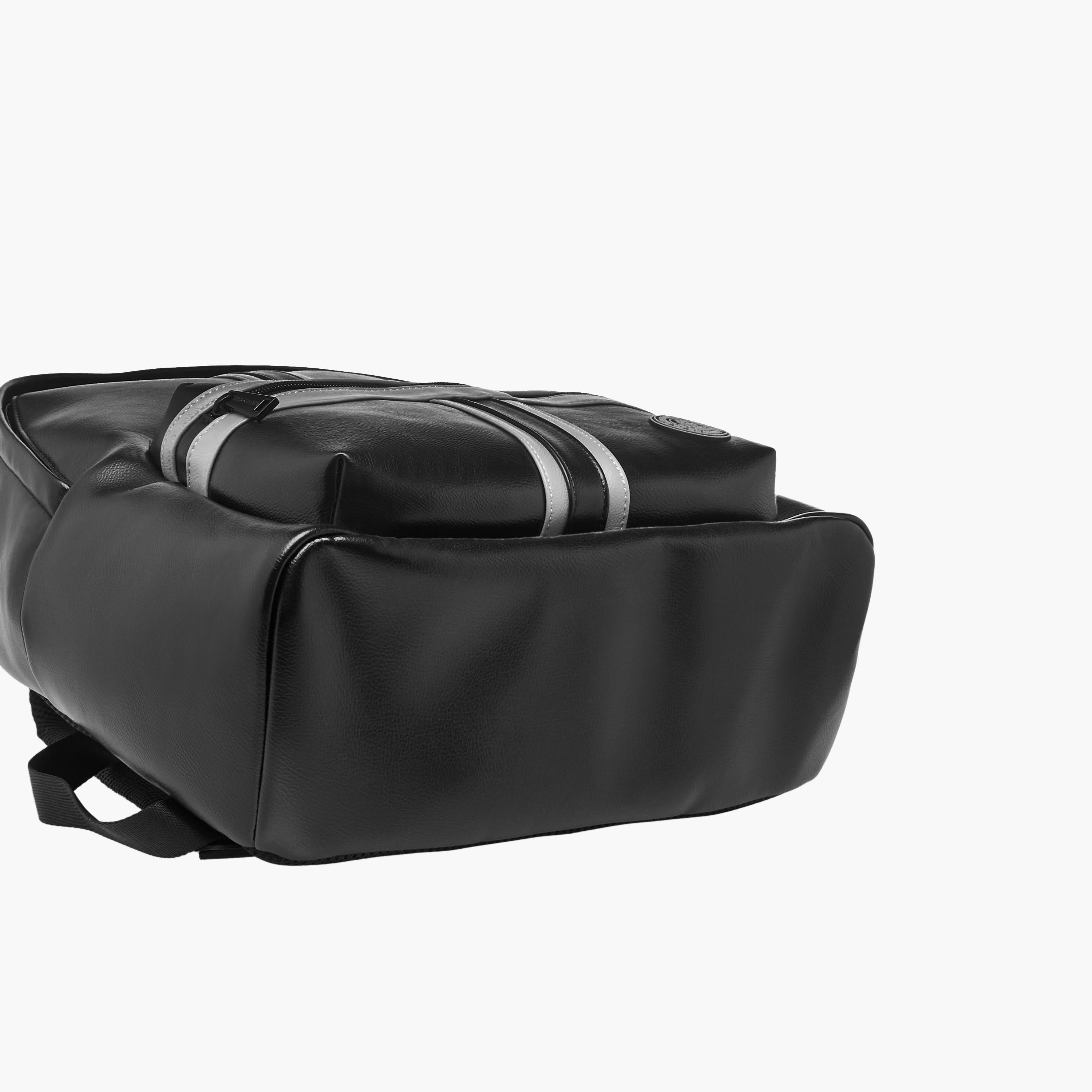 Lee Cooper Panelled Backpack with Adjustable Shoulder Straps-men-bags-image-7