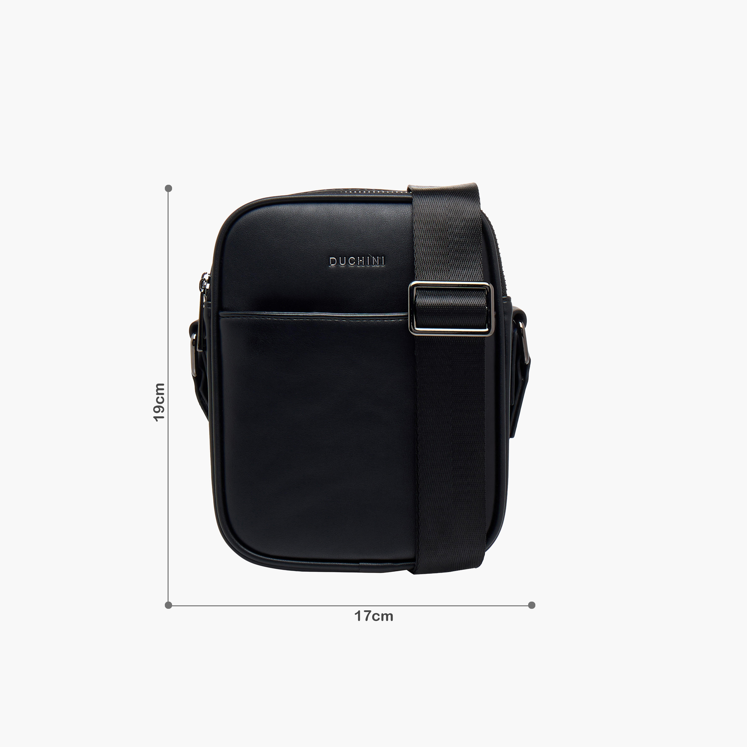 Duchini Men Adjustable Strap Crossbody Bag-men-bags-image-2