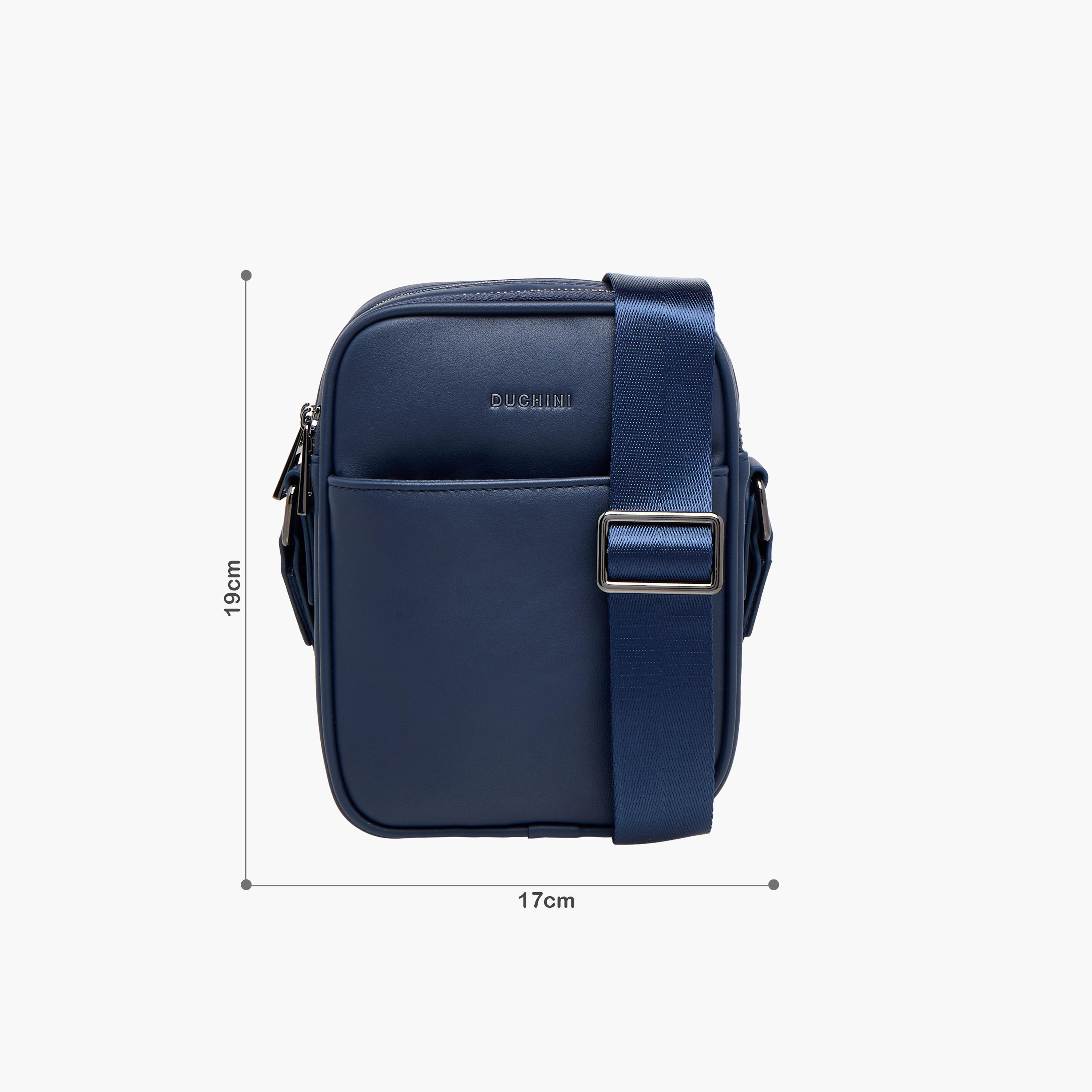 Duchini Men Adjustable Strap Crossbody Bag-men-bags-image-2