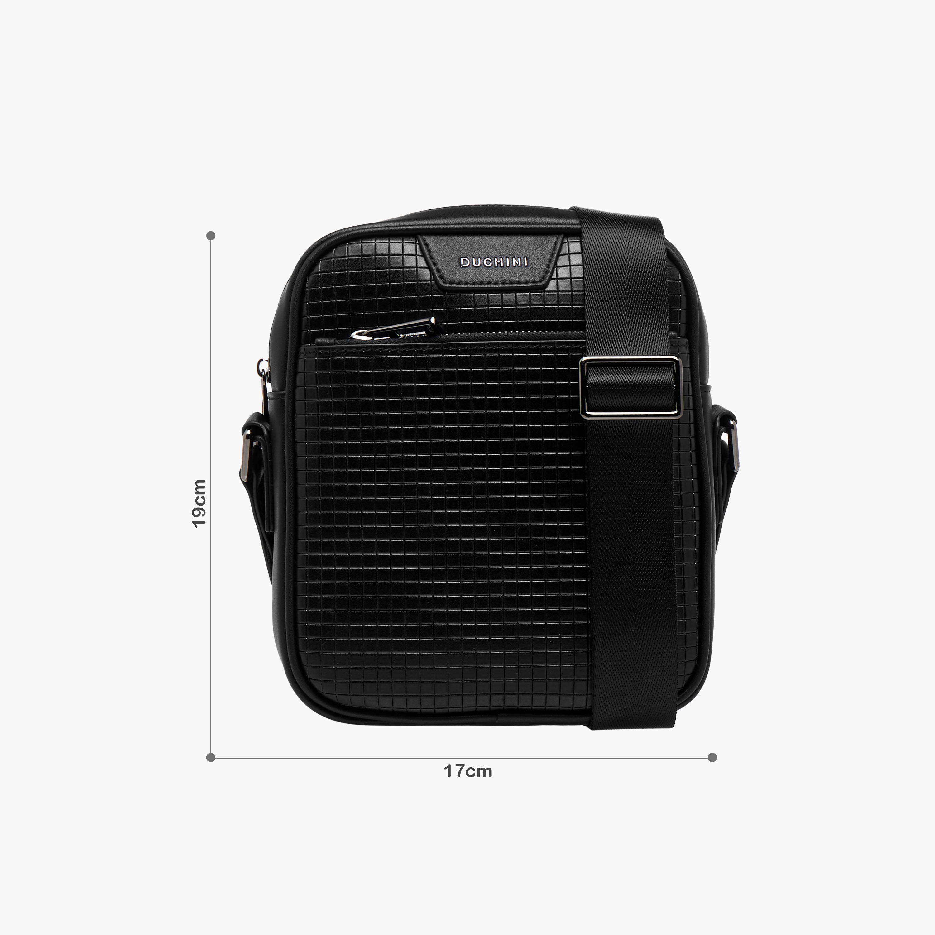 Duchini Men Adjustable Strap Crossbody Bag-men-bags-image-2