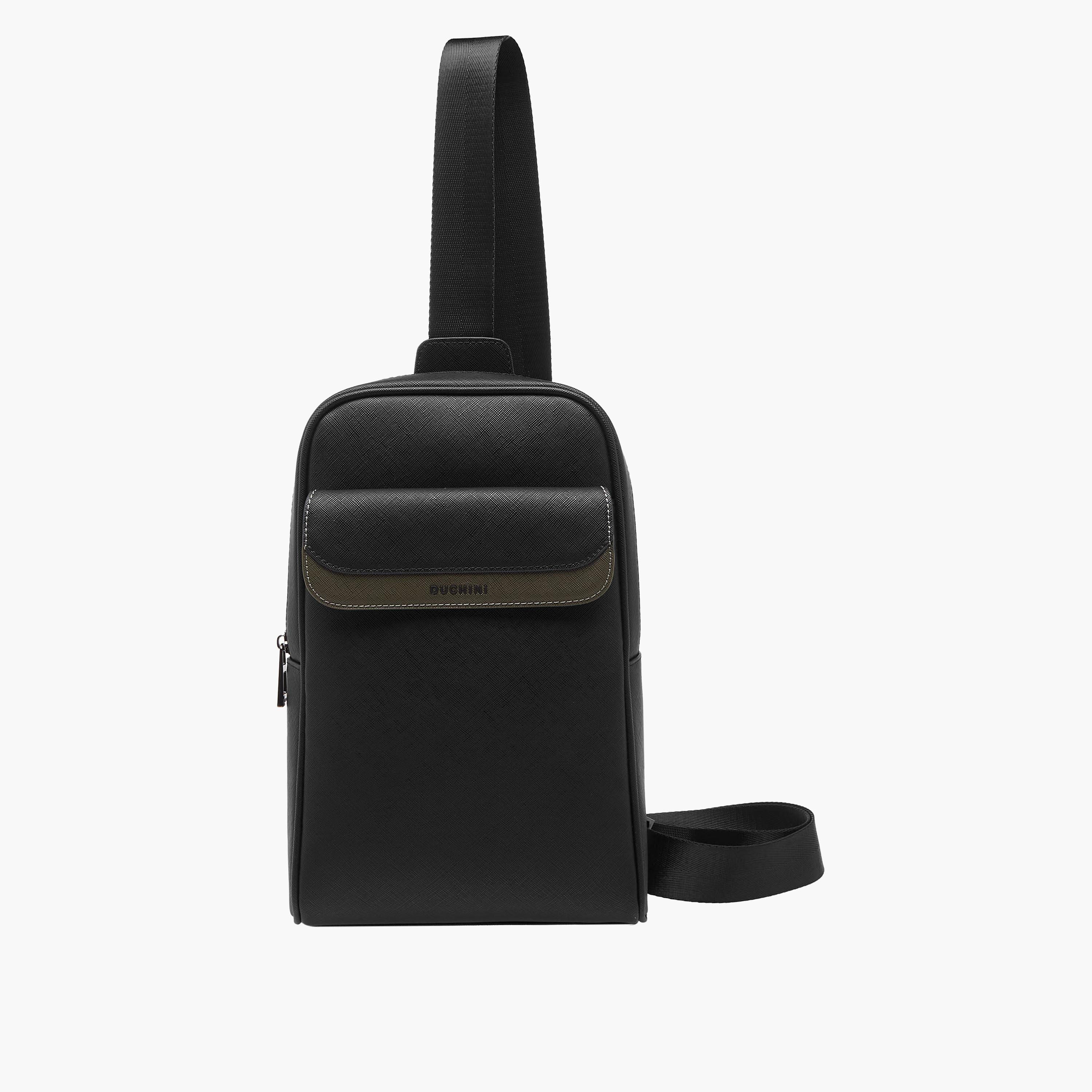 Duchini Men Adjustable Strap Crossbody Bag-men-bags-image-1