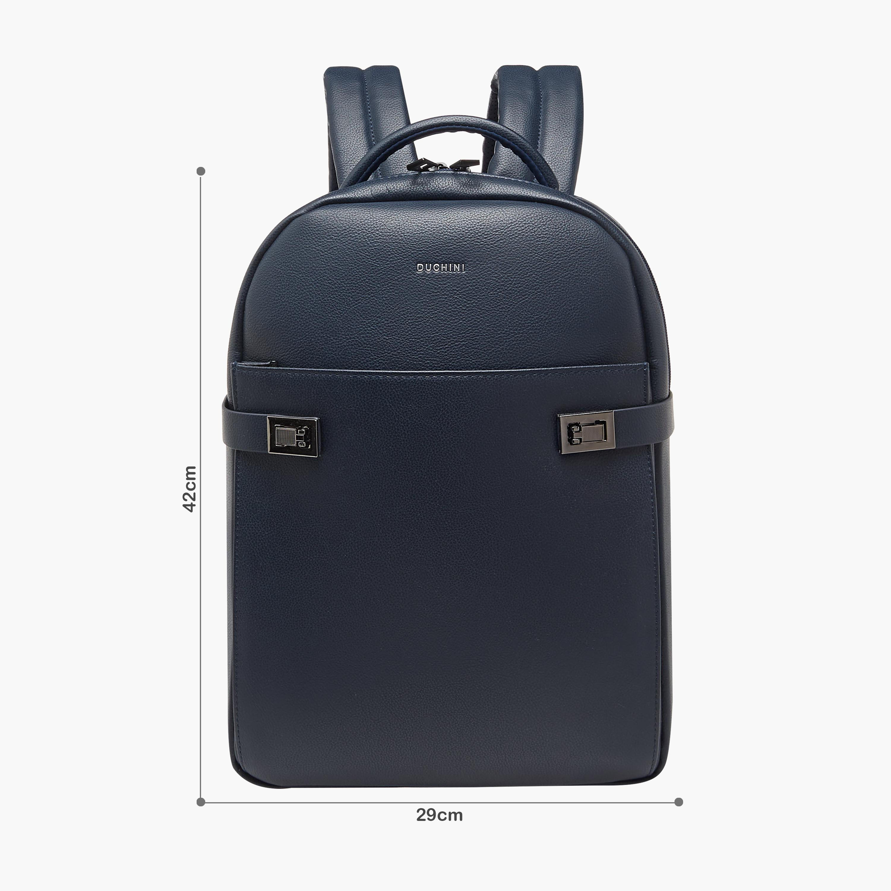 Duchini Backpack with Adjustable Straps-men-bags-image-2