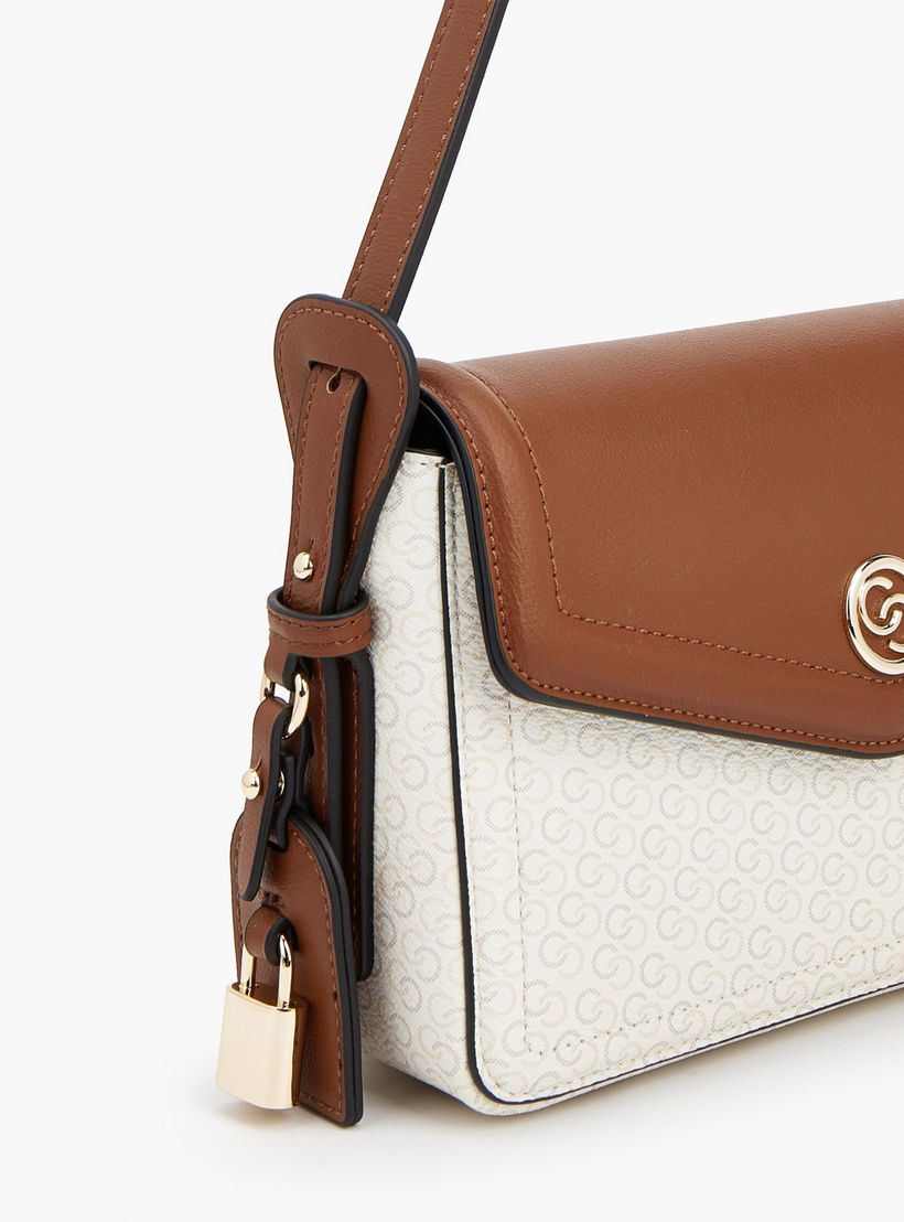 Celeste Monogram Print Crossbody Bag with Adjustable Strap-women-bagsandwallets-handbags-image-4