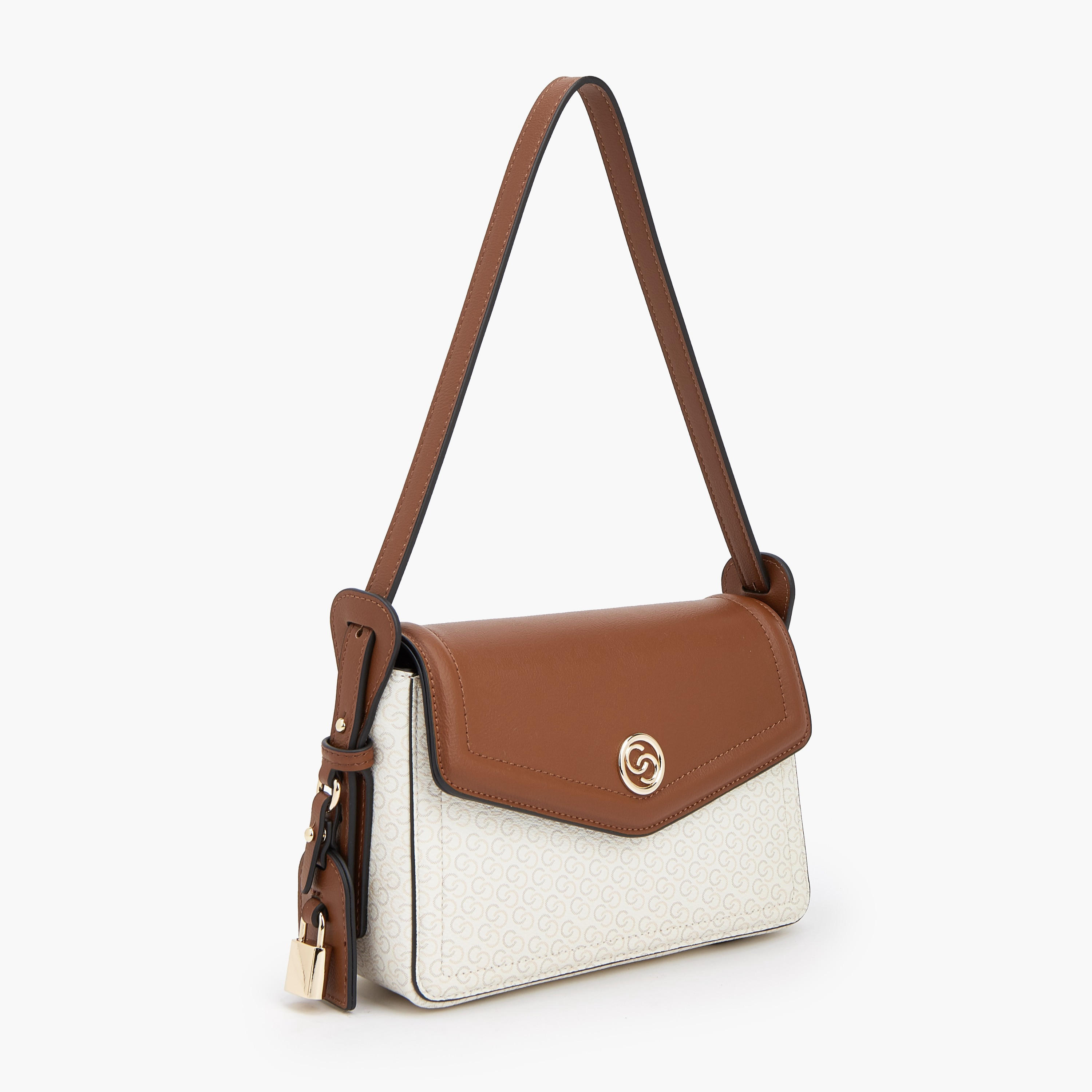 Celeste Monogram Print Crossbody Bag with Adjustable Strap-women-bagsandwallets-handbags-image-5