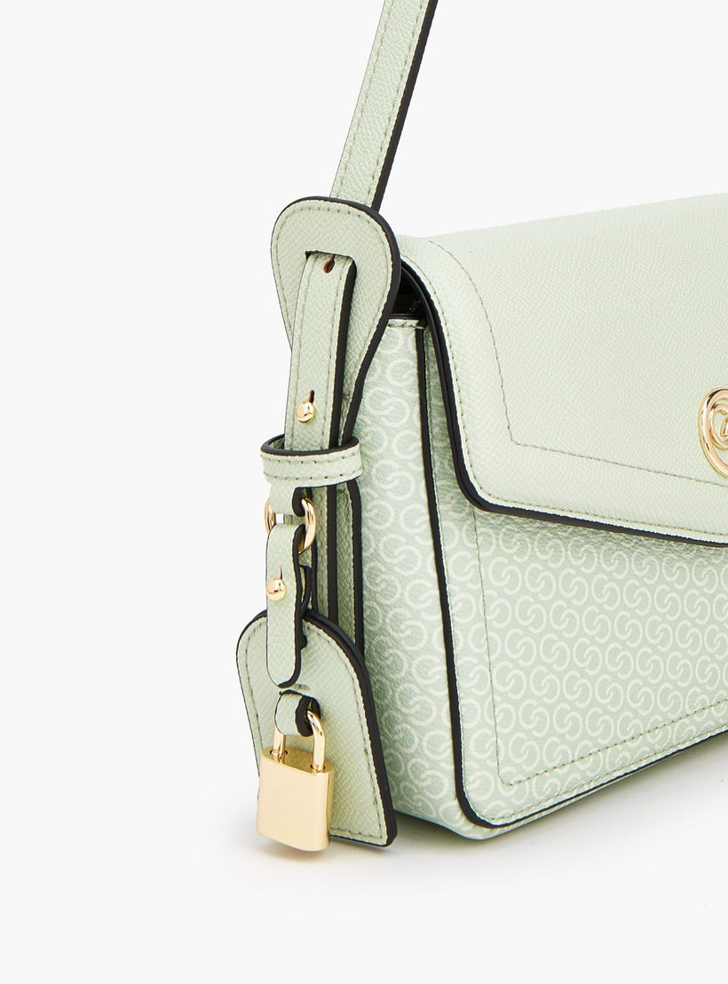 Celeste Monogram Print Crossbody Bag with Adjustable Strap-women-bagsandwallets-handbags-image-4
