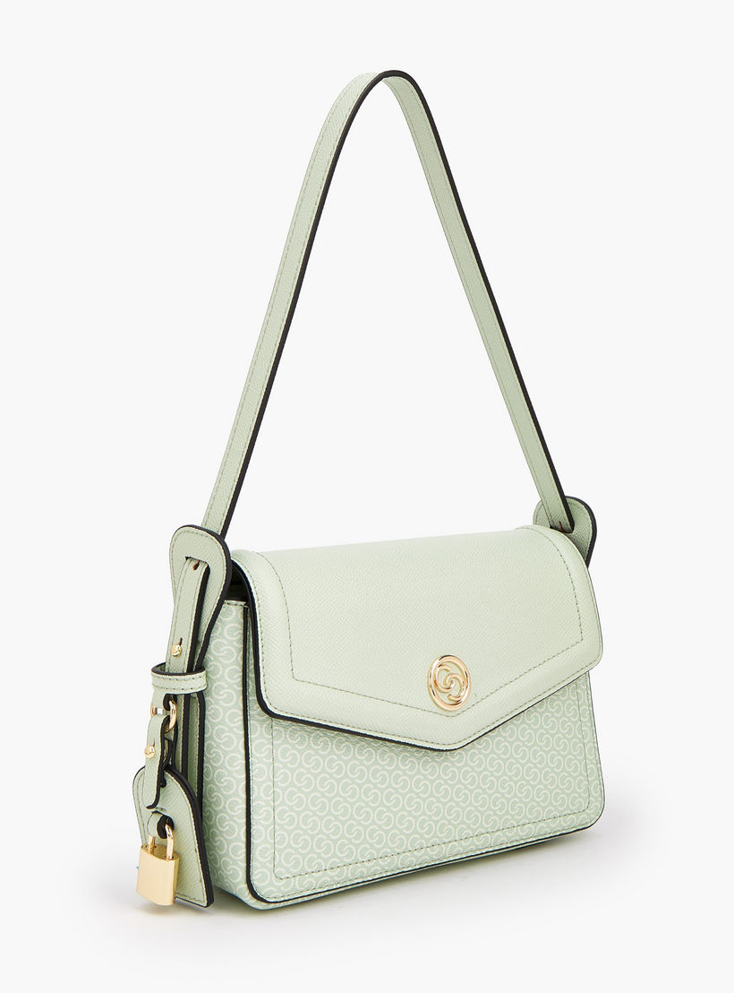 Celeste Monogram Print Crossbody Bag with Adjustable Strap-women-bagsandwallets-handbags-image-5