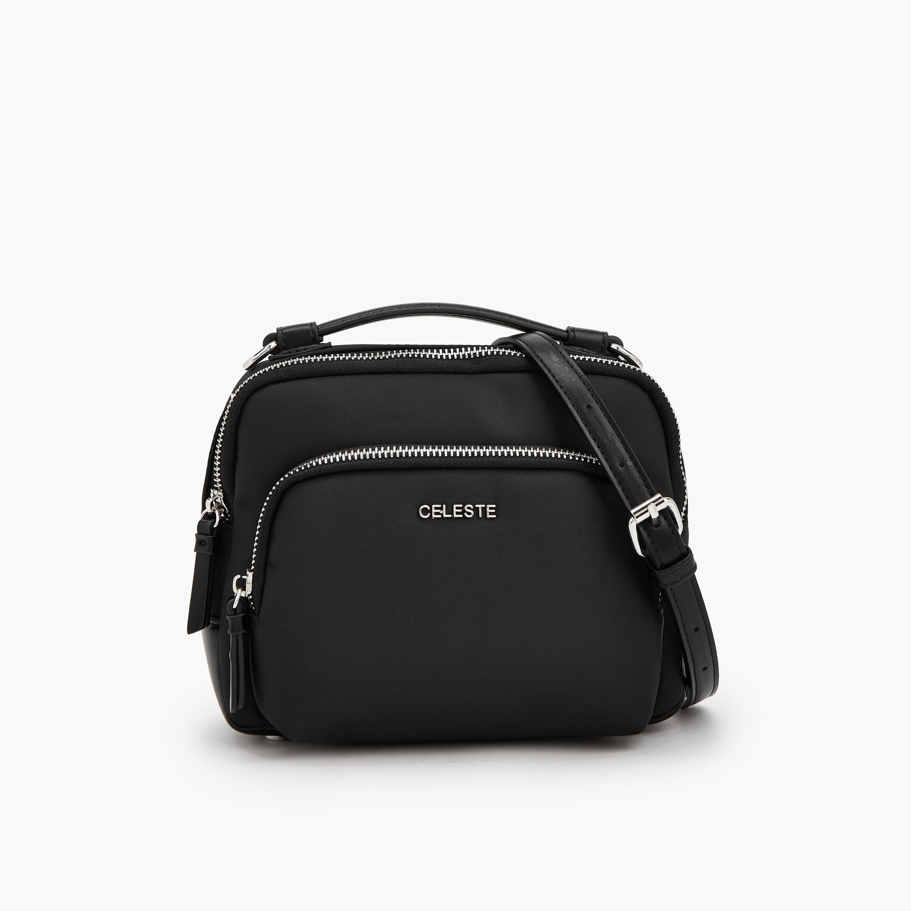 شنطة كروس بودي بارزة الملمس بحزام قابل للفصل من سيليست-women-bagsandwallets-handbags-image-1
