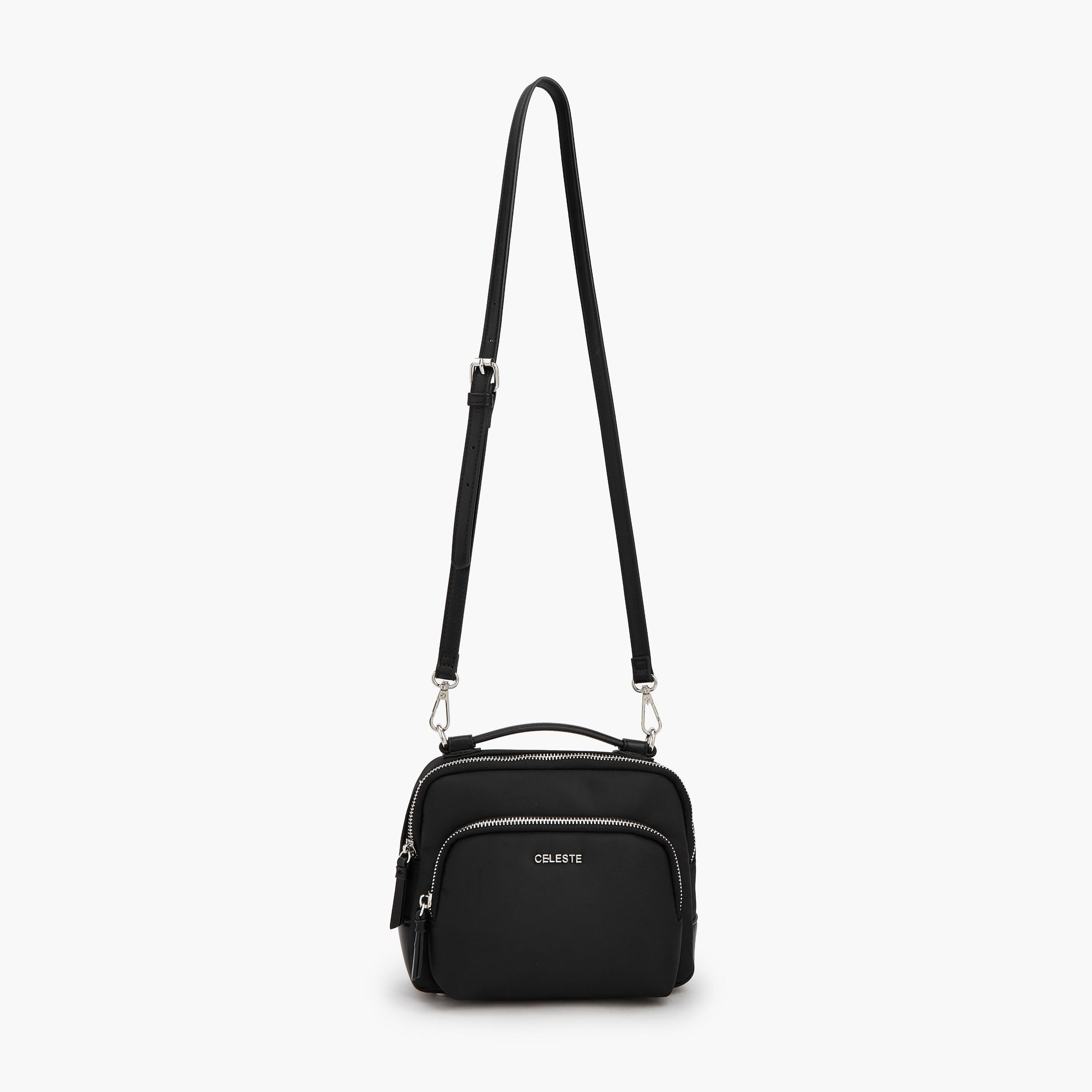 شنطة كروس بودي بارزة الملمس بحزام قابل للفصل من سيليست-women-bagsandwallets-handbags-image-3