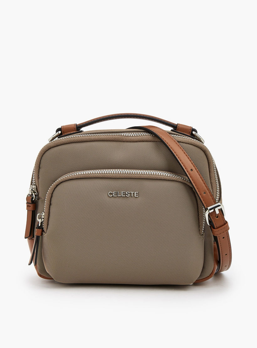 شنطة كروس بودي بارزة الملمس بحزام قابل للفصل من سيليست-women-bagsandwallets-handbags-image-1