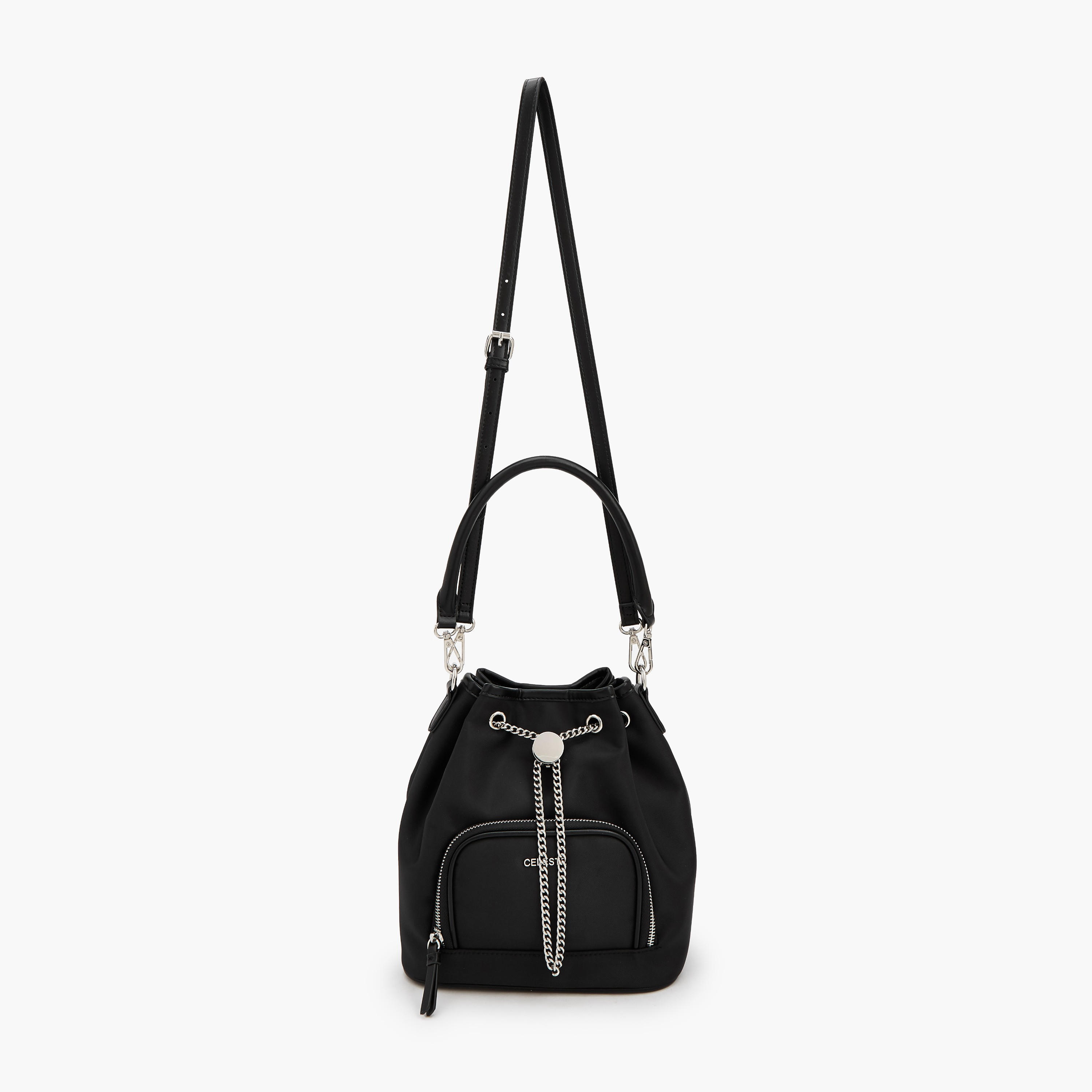 شنطة باكيت سادة بحزام قابل للفصل من سيليست-women-bagsandwallets-handbags-image-2