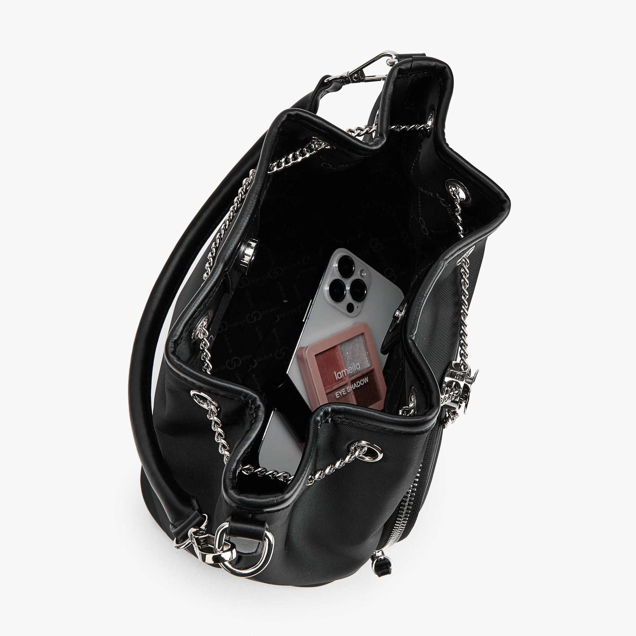 شنطة باكيت سادة بحزام قابل للفصل من سيليست-women-bagsandwallets-handbags-image-7
