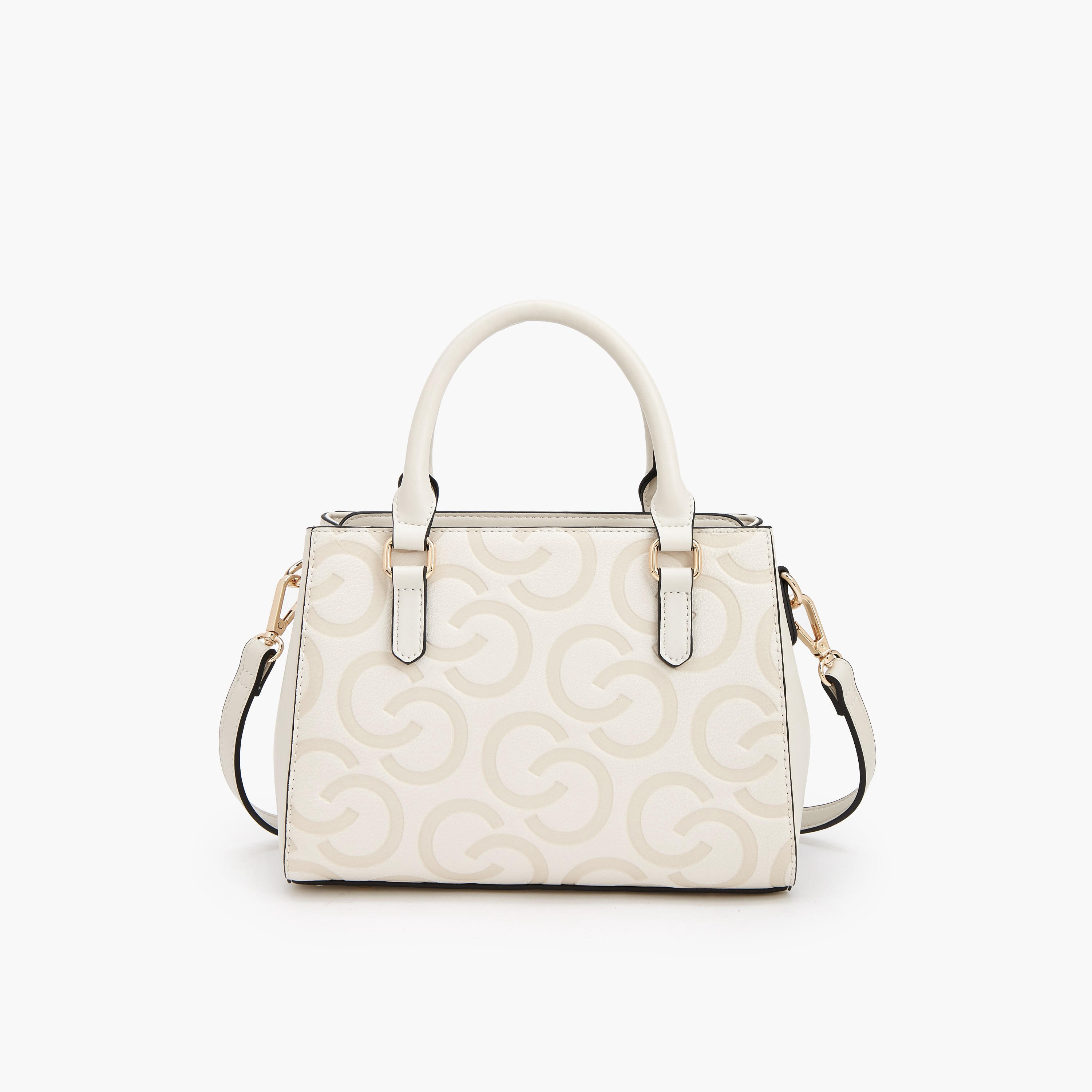 Celeste Monogram Debossed Tote Bag with Adjustable Strap-women-bagsandwallets-handbags-image-6