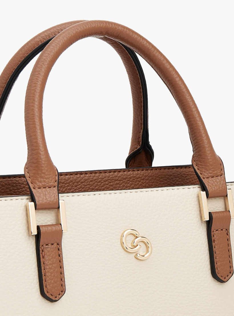 Celeste Textured Tote Bag with Double Handle-women-bagsandwallets-handbags-image-5