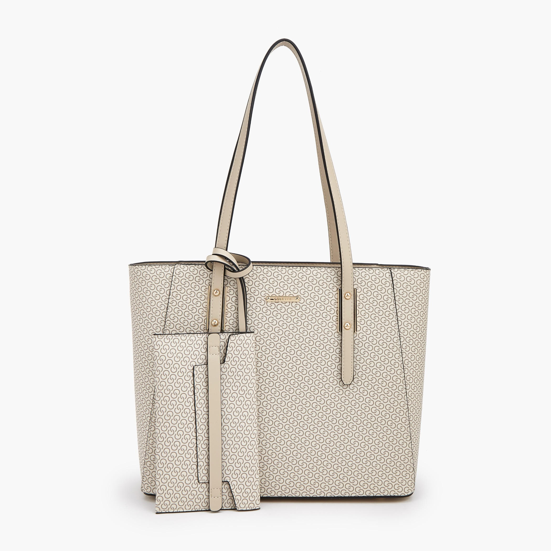 Celeste Monogram Print Tote Bag with Shoulder Bag and Pouch-women-bagsandwallets-handbags-image-3