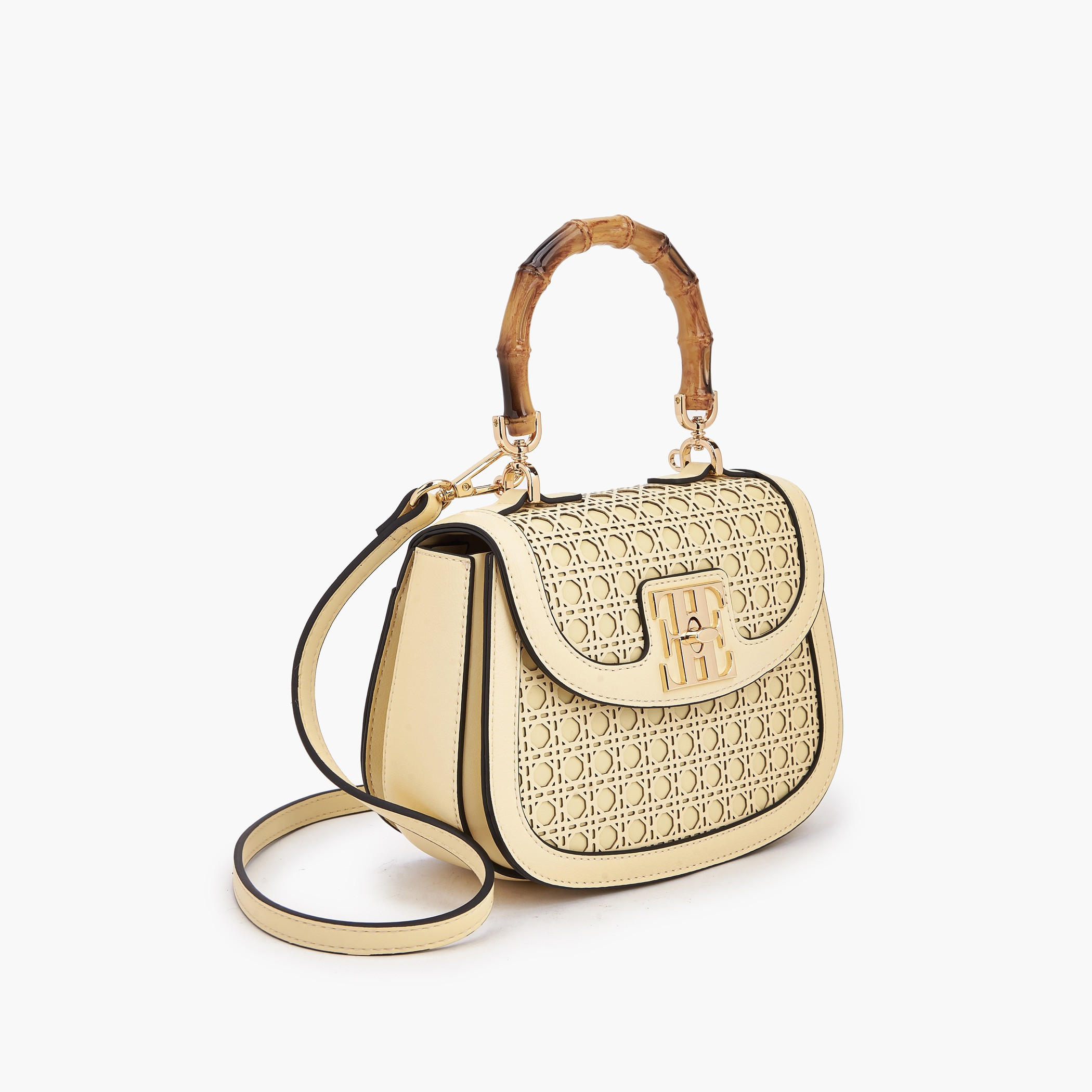 Elle Textured Crossbody Bag with Detachable Strap-women-bagsandwallets-handbags-image-3