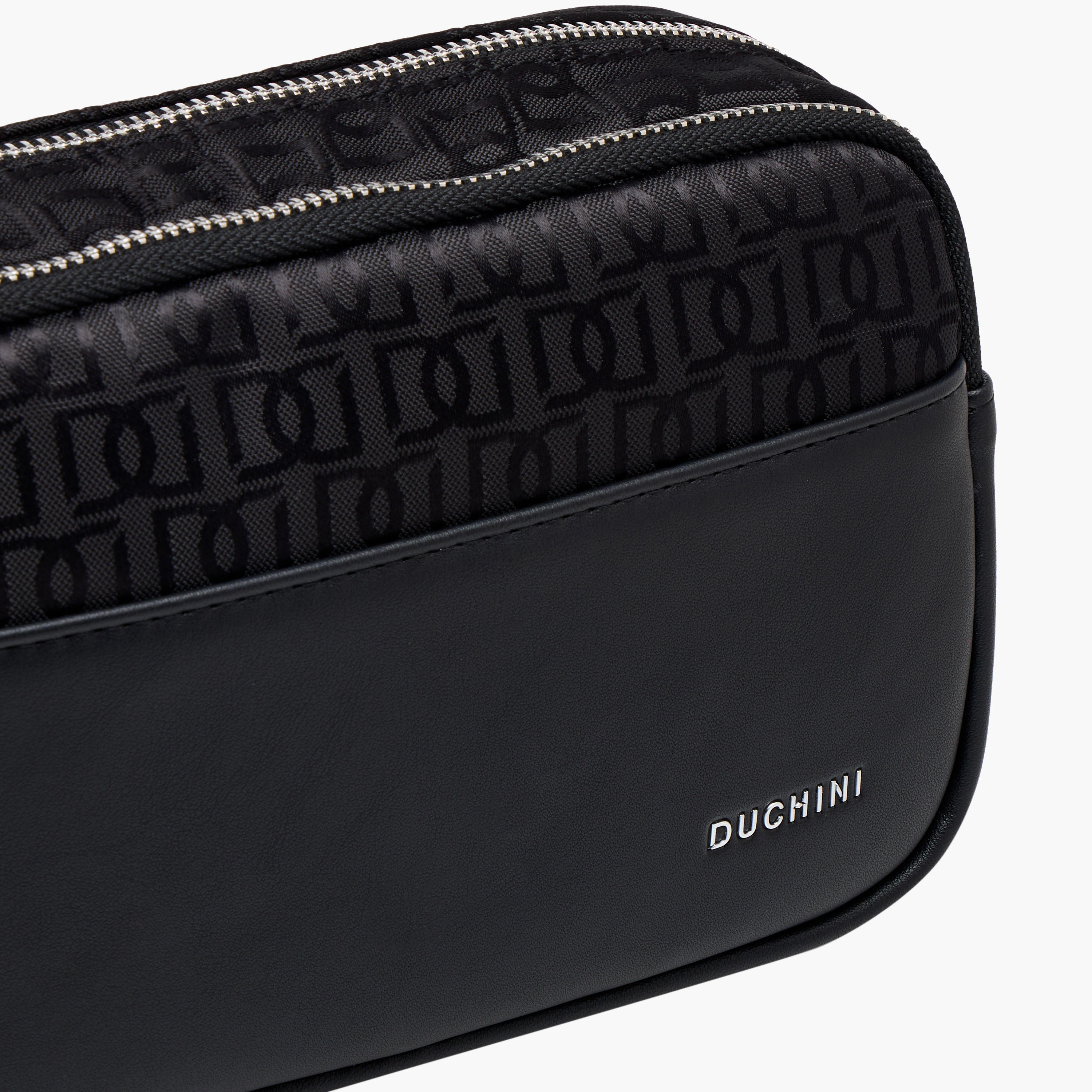 Duchini Men Monogram Print Pouch-men-bags-image-5
