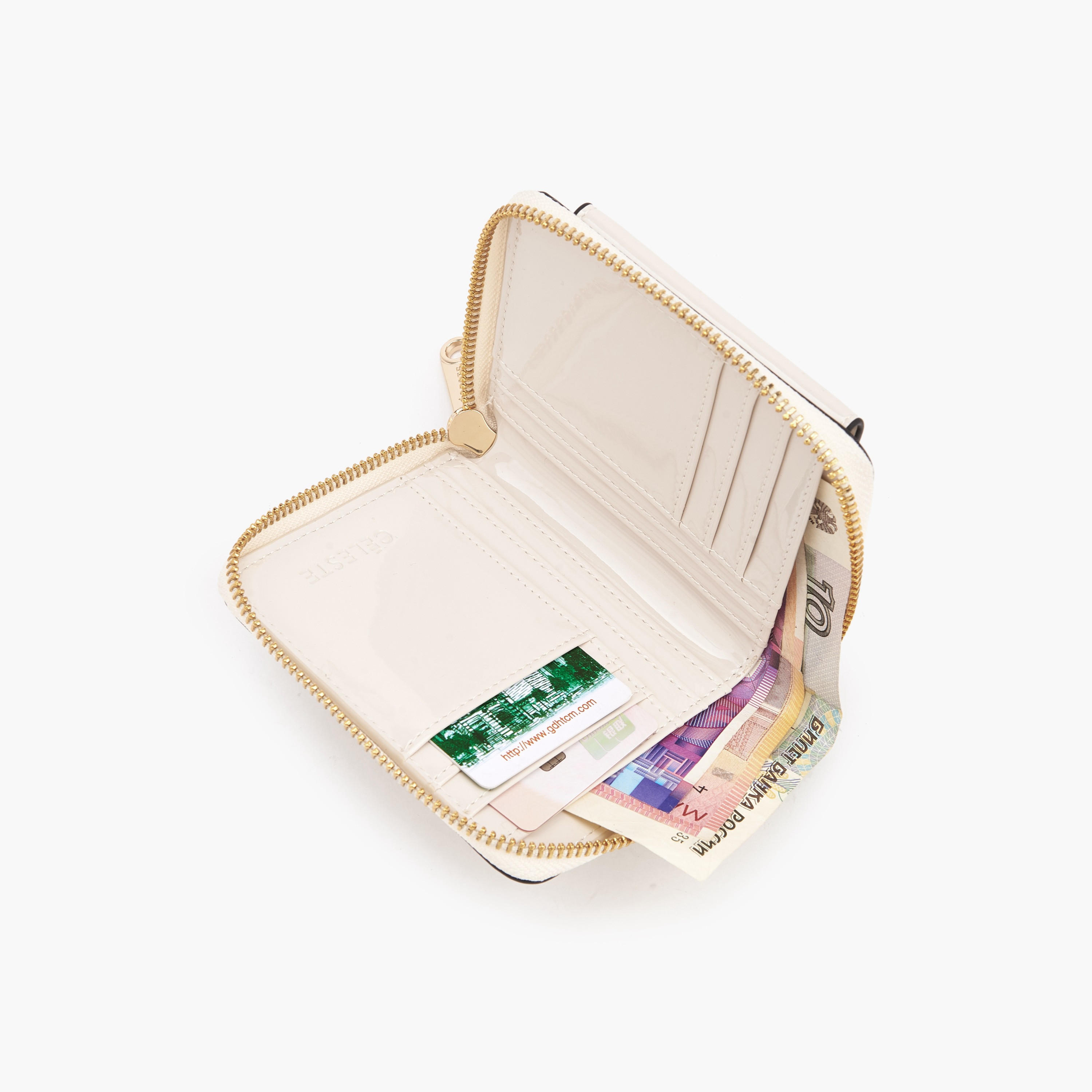 Celeste Monogram Embossed Wallet with Zip Closure-women-bagsandwallets-wallets-image-7