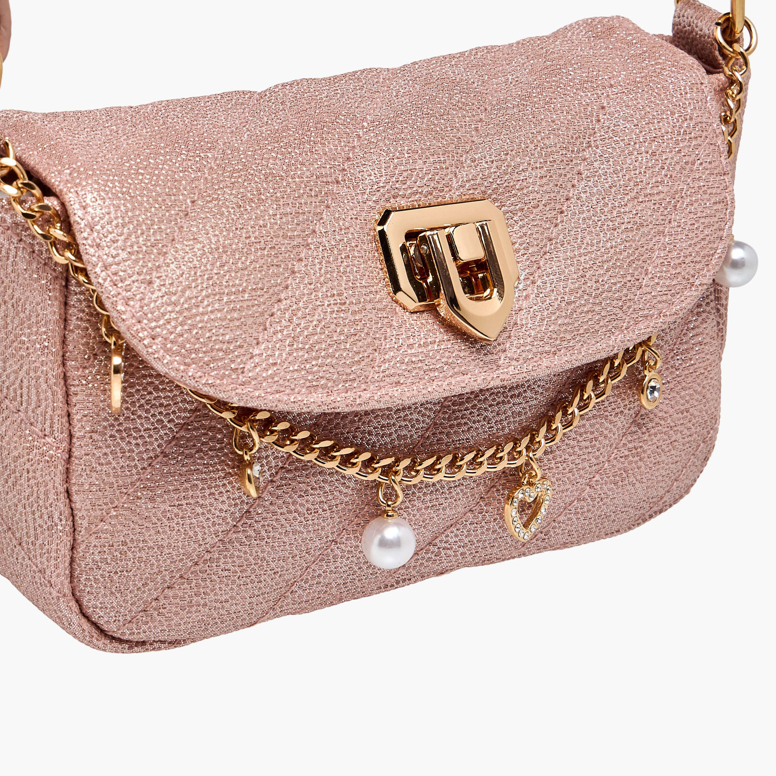 Celeste Charm Embellished Crossbody Bag with Adjustable Strap-girls-accessories-bags-image-5
