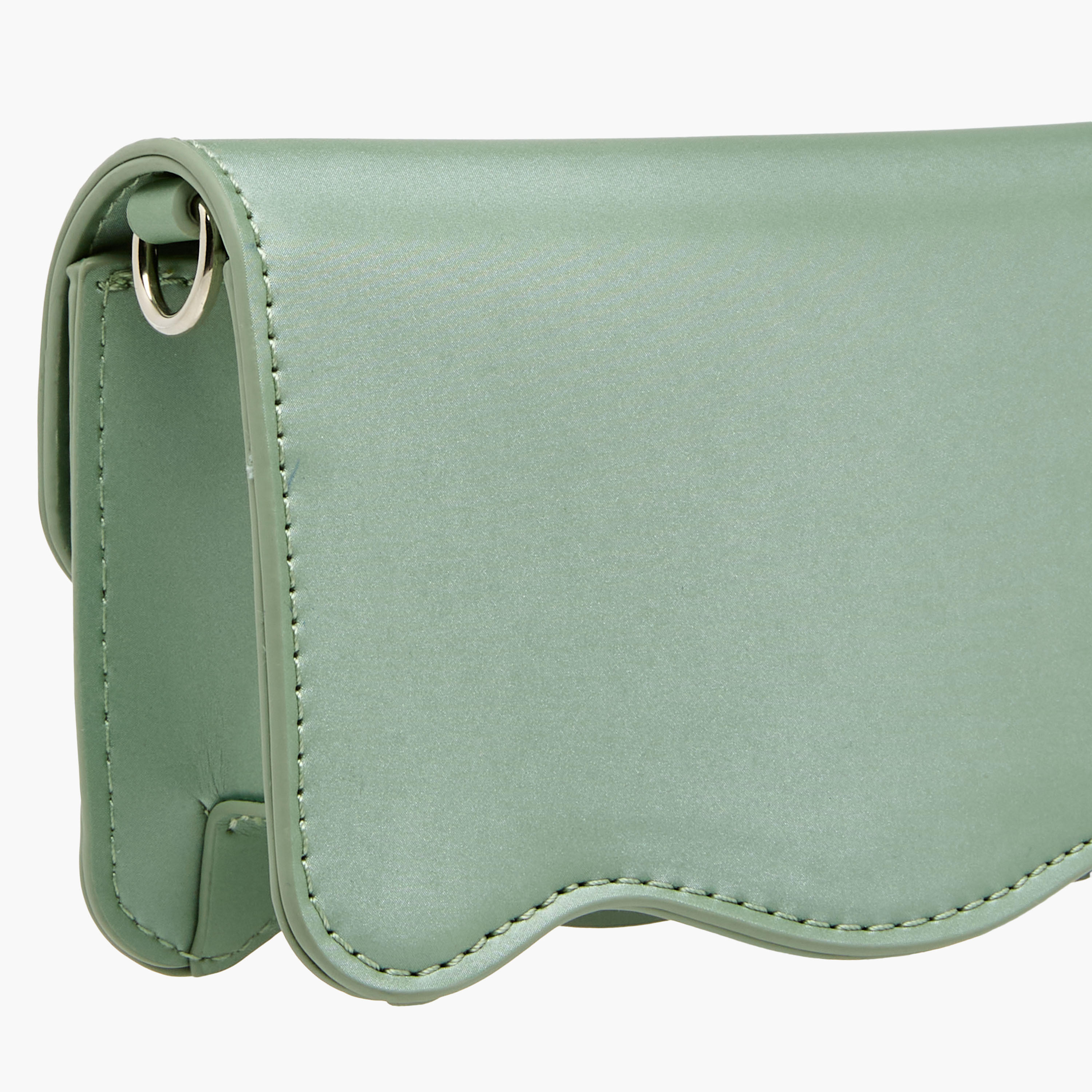 Celeste Scalloped Bow Embellished Crossbody Bag with Chain Strap-girls-accessories-bags-image-6