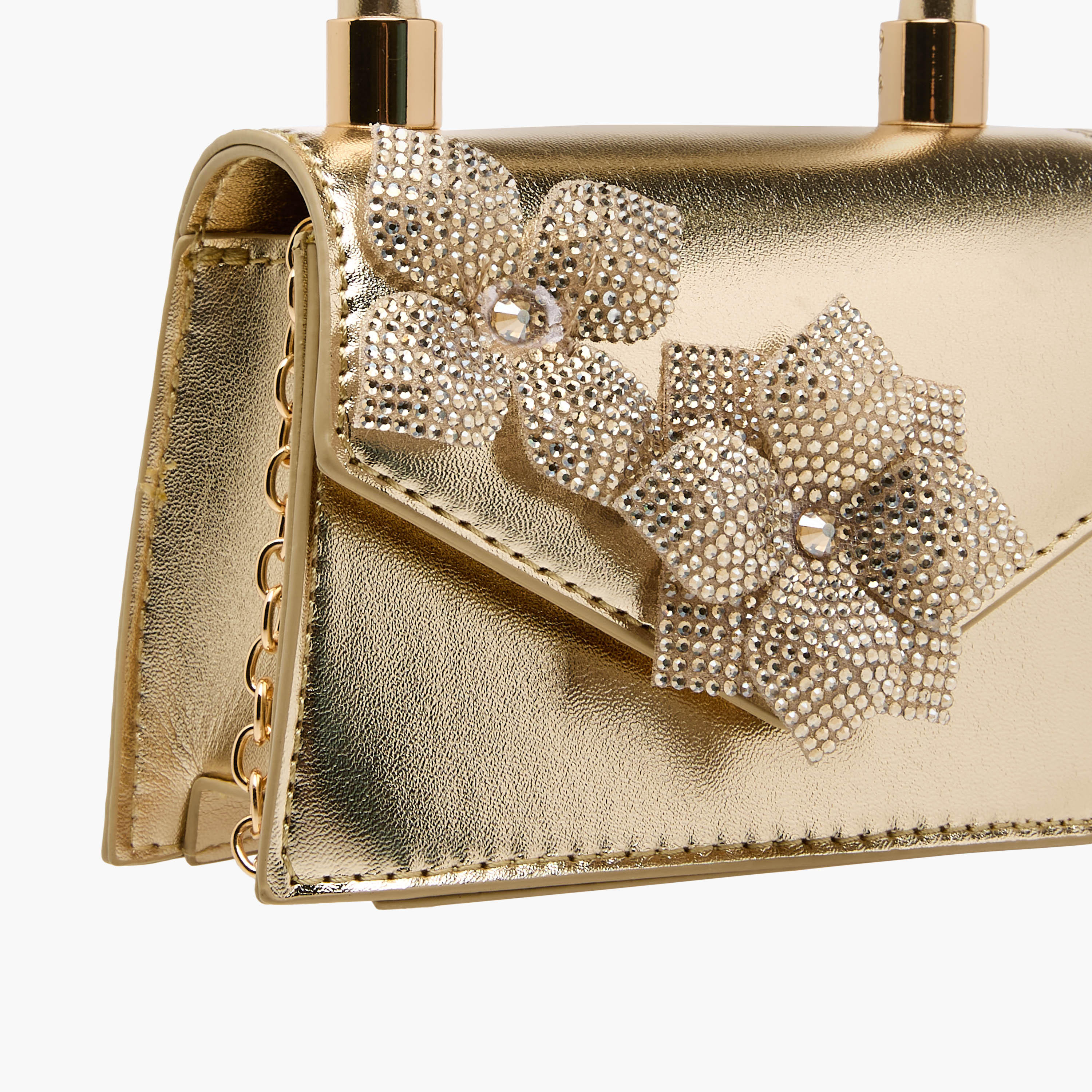 Celeste Floral Embellished Crossbody Bag with Chain Strap-girls-accessories-bags-image-5