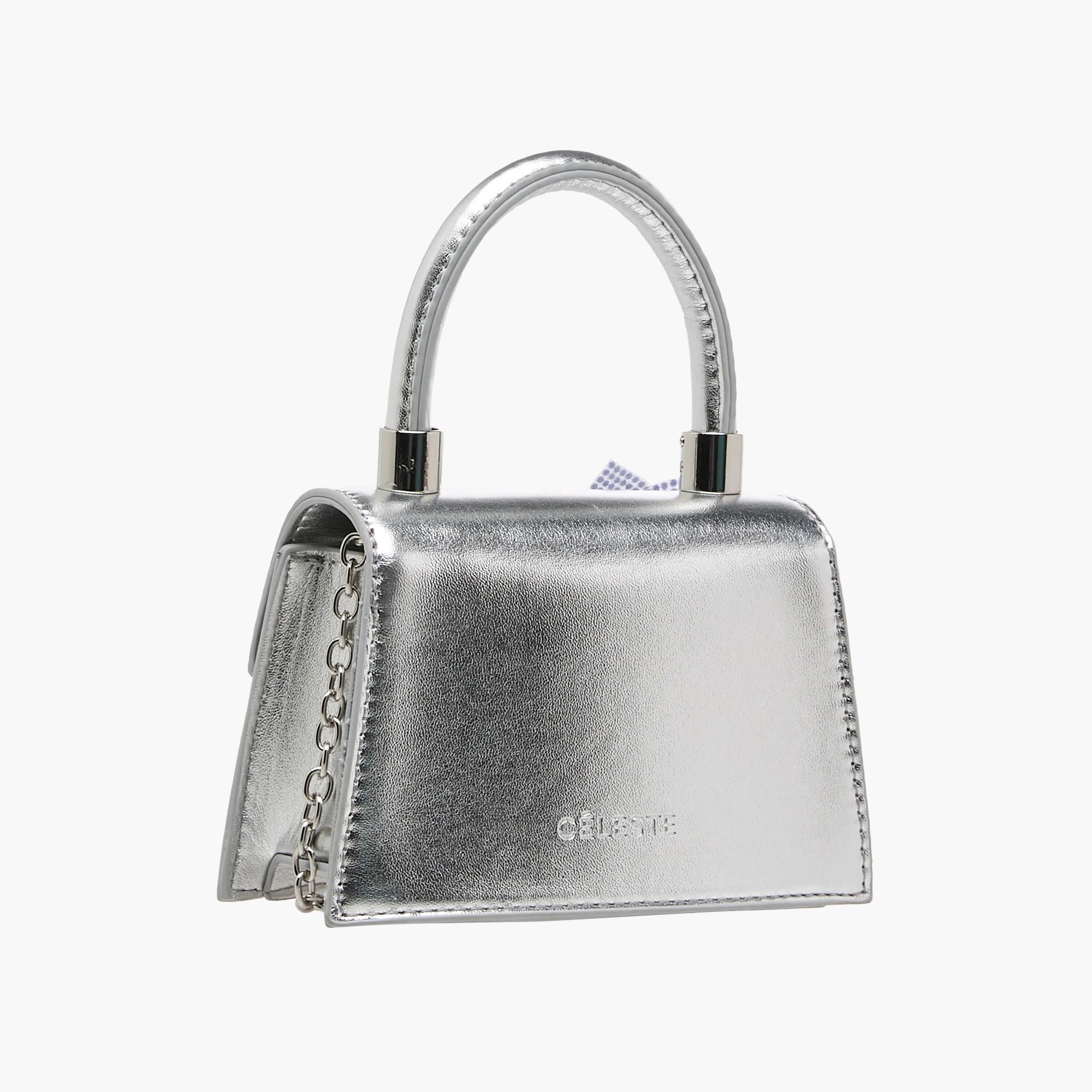 شنطة كروس بودي مزينة بحزام سلسلة من سيليست-girls-accessories-bags-image-5