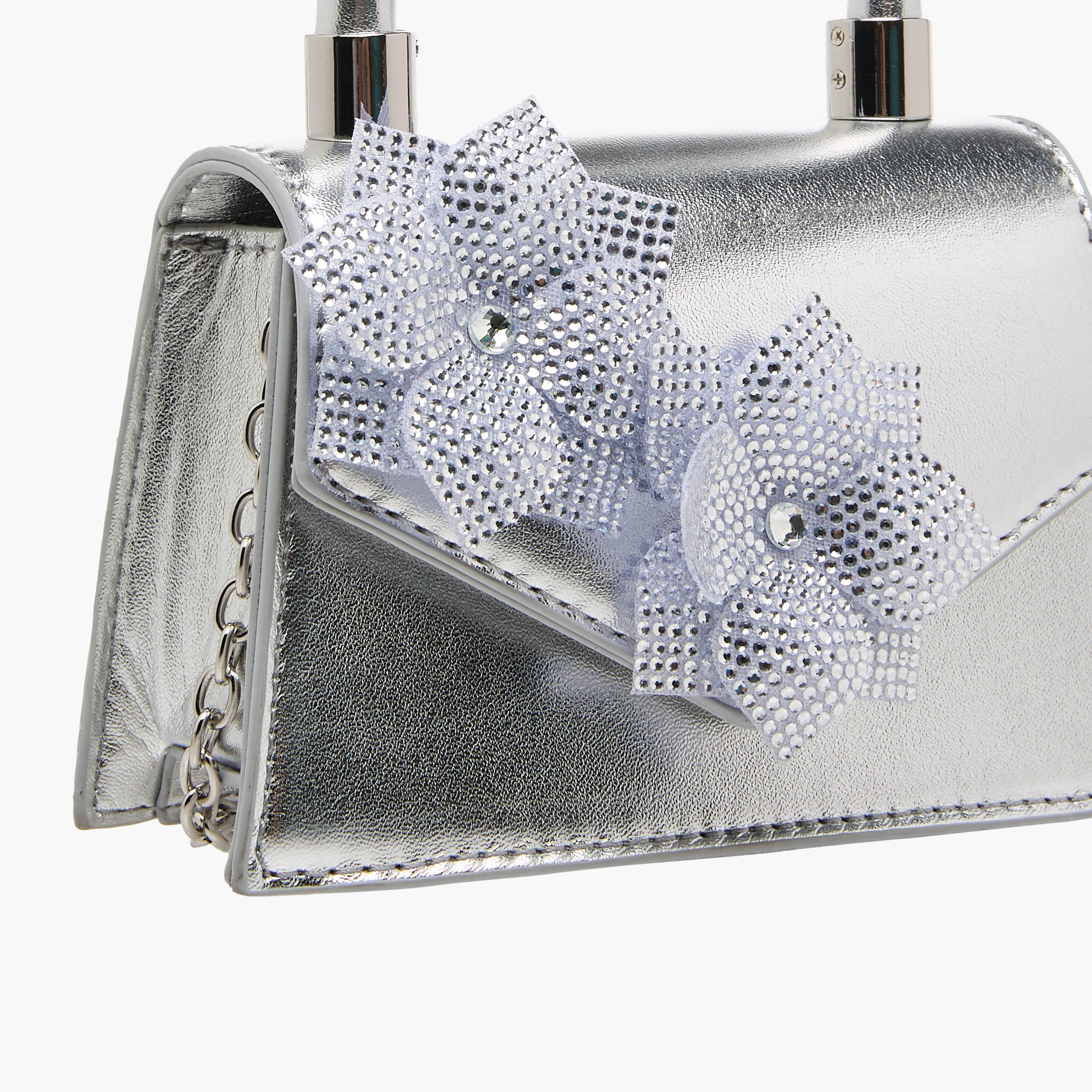 شنطة كروس بودي مزينة بحزام سلسلة من سيليست-girls-accessories-bags-image-4
