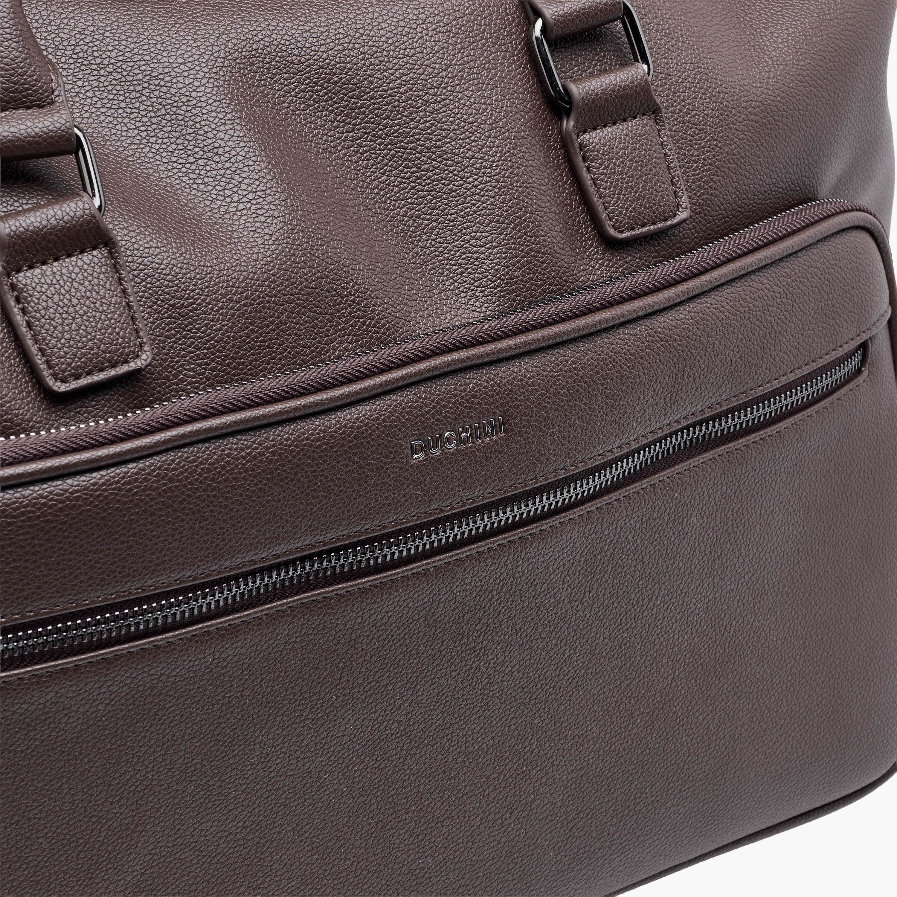 شنطة دافل بارزة الملمس بحزام قابل للفصل من دوتشيني-travel-luggagesandbags-dufflebags-image-5