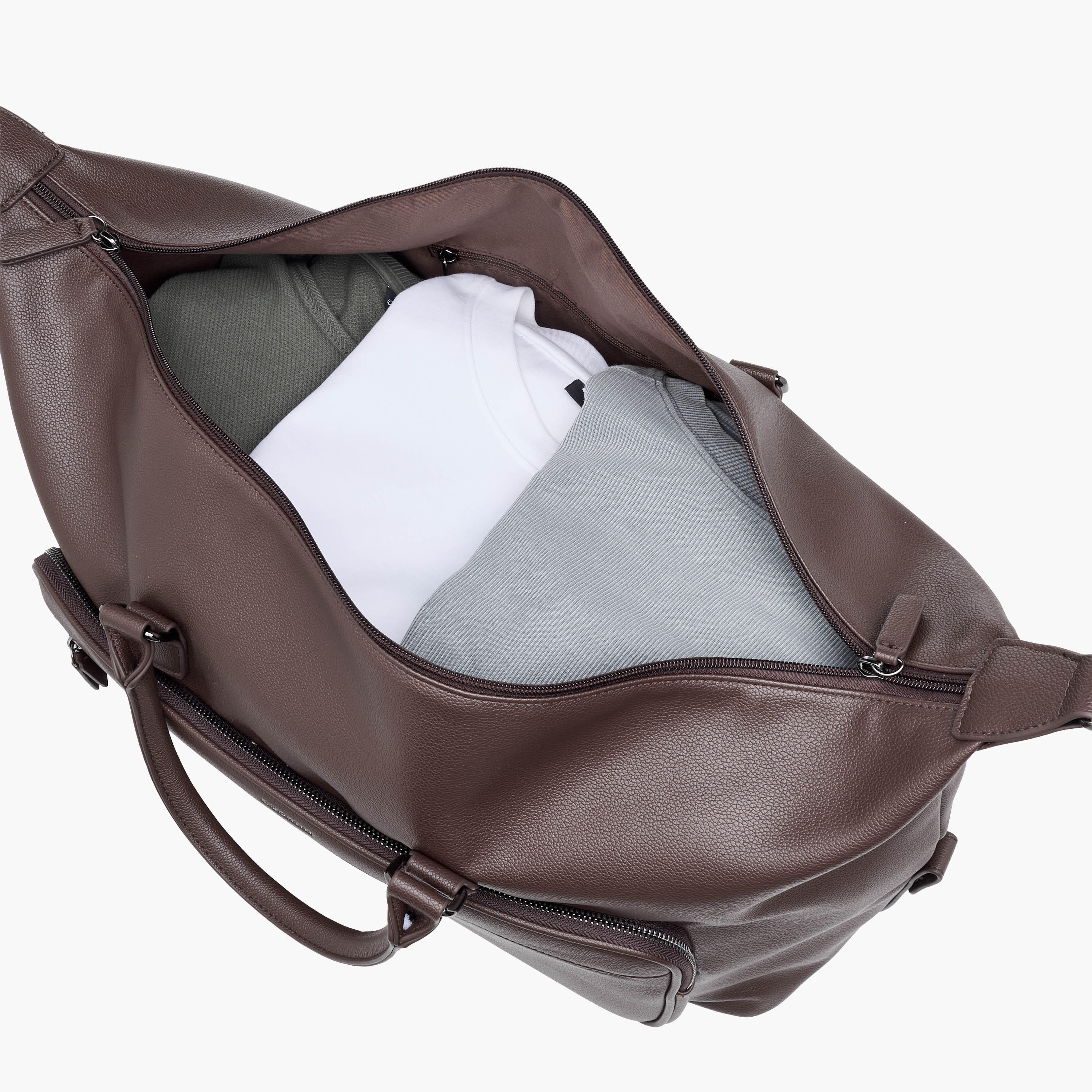 شنطة دافل بارزة الملمس بحزام قابل للفصل من دوتشيني-travel-luggagesandbags-dufflebags-image-9