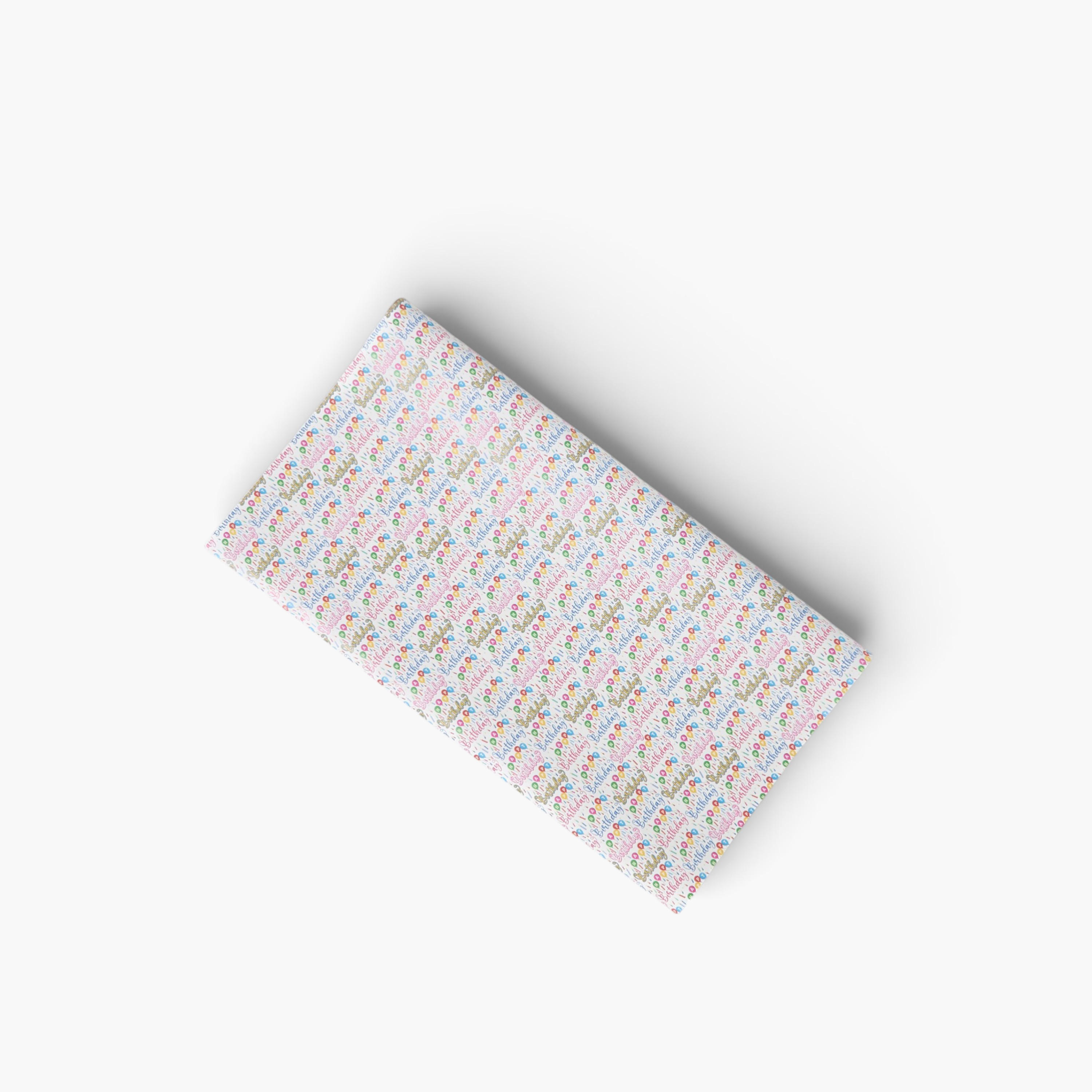 Findz Birthday Print Paper Gift Wrap - 70x200 cms-household-decor-decorativeobjectsandsculptures-image-2
