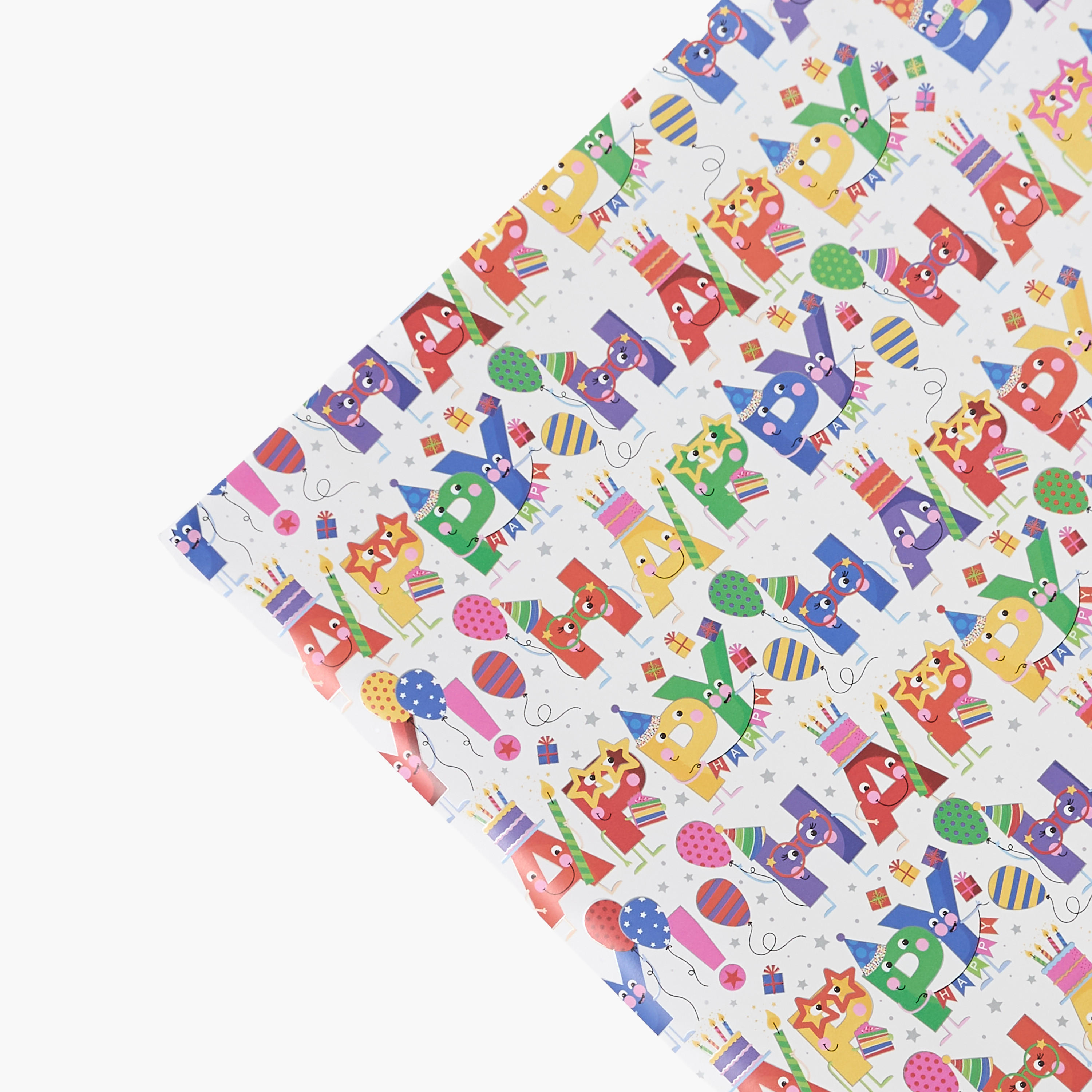 Findz Happy Birthday Print Paper Gift Wrap - 70x200 cms-household-decor-decorativeobjectsandsculptures-image-3