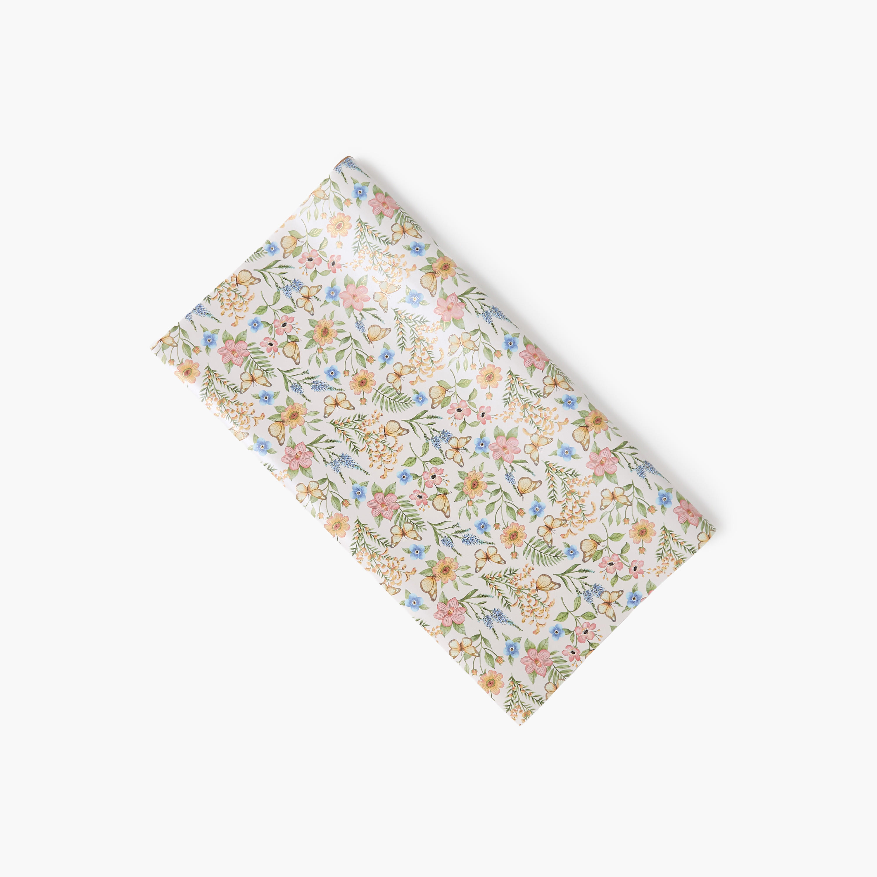 Findz Floral Print Paper Gift Wrap - 70x200 cms-household-decor-decorativeobjectsandsculptures-image-2