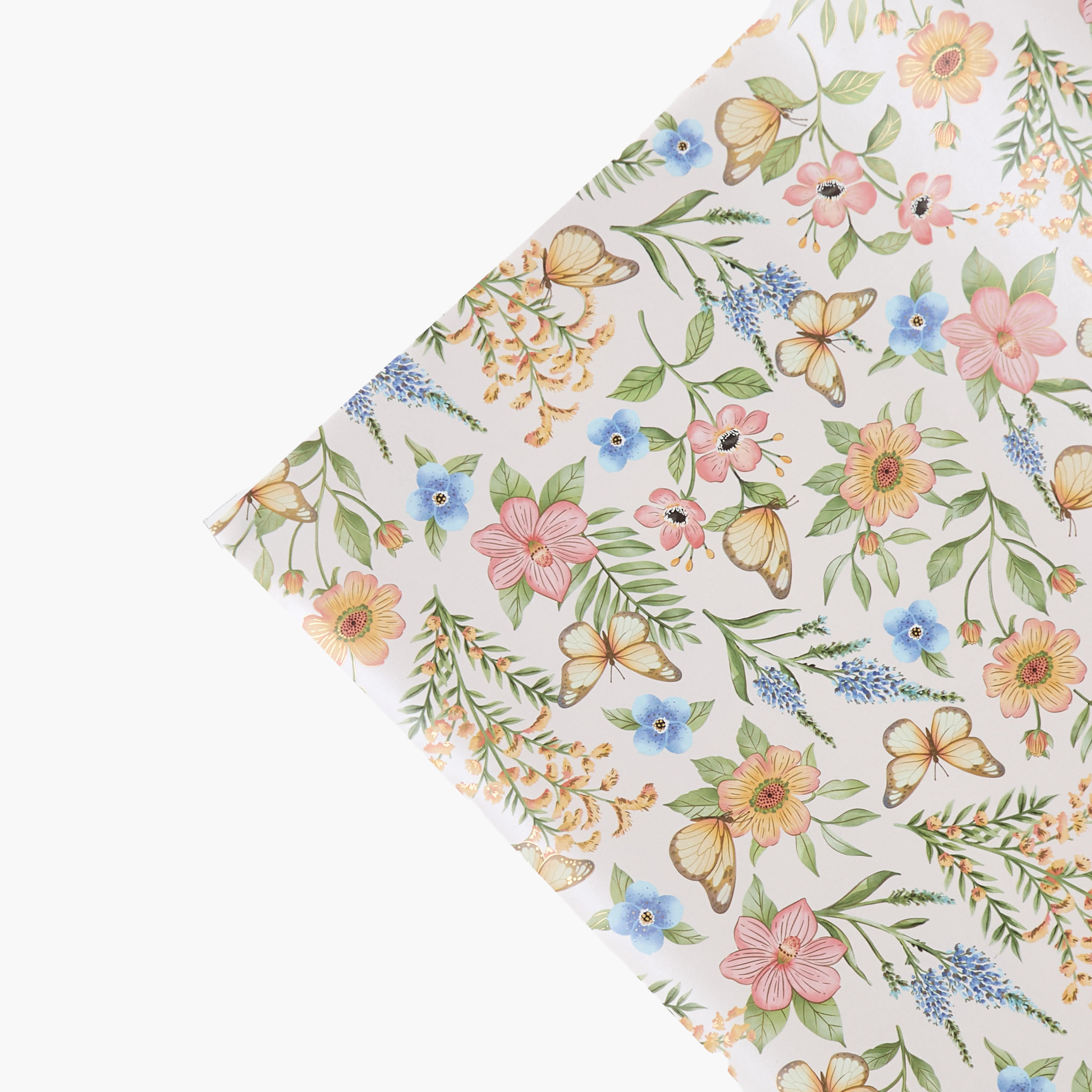 Findz Floral Print Paper Gift Wrap - 70x200 cms-household-decor-decorativeobjectsandsculptures-image-3