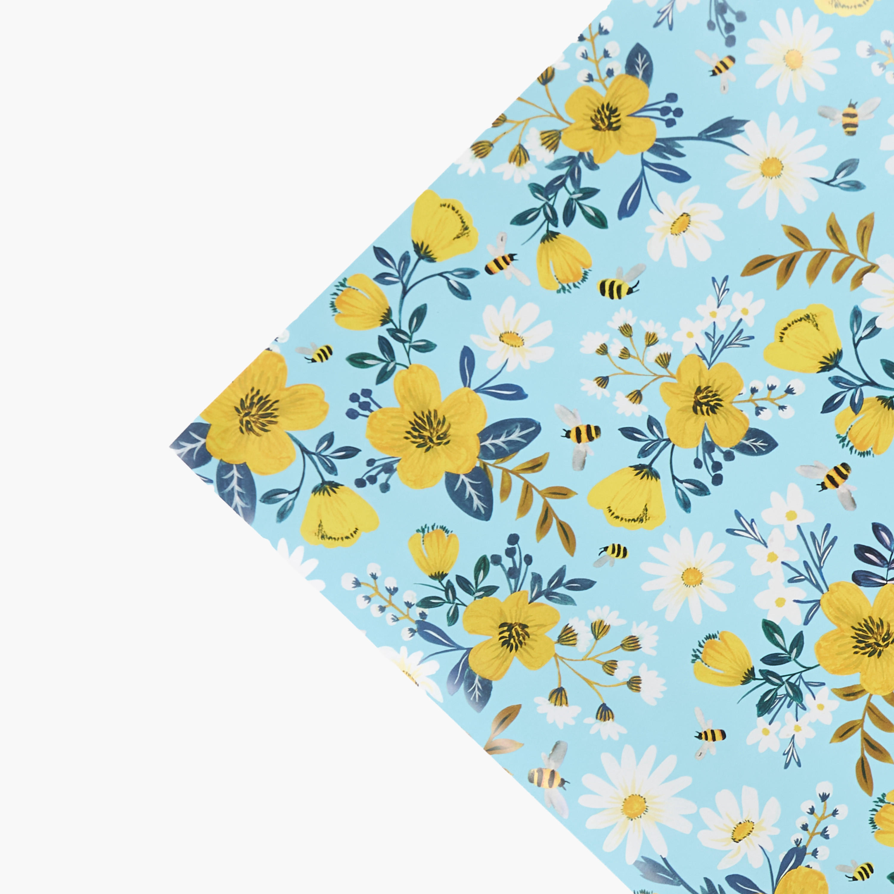 Findz Floral Print Paper Gift Wrap - 70x200 cms-household-decor-decorativeobjectsandsculptures-image-3