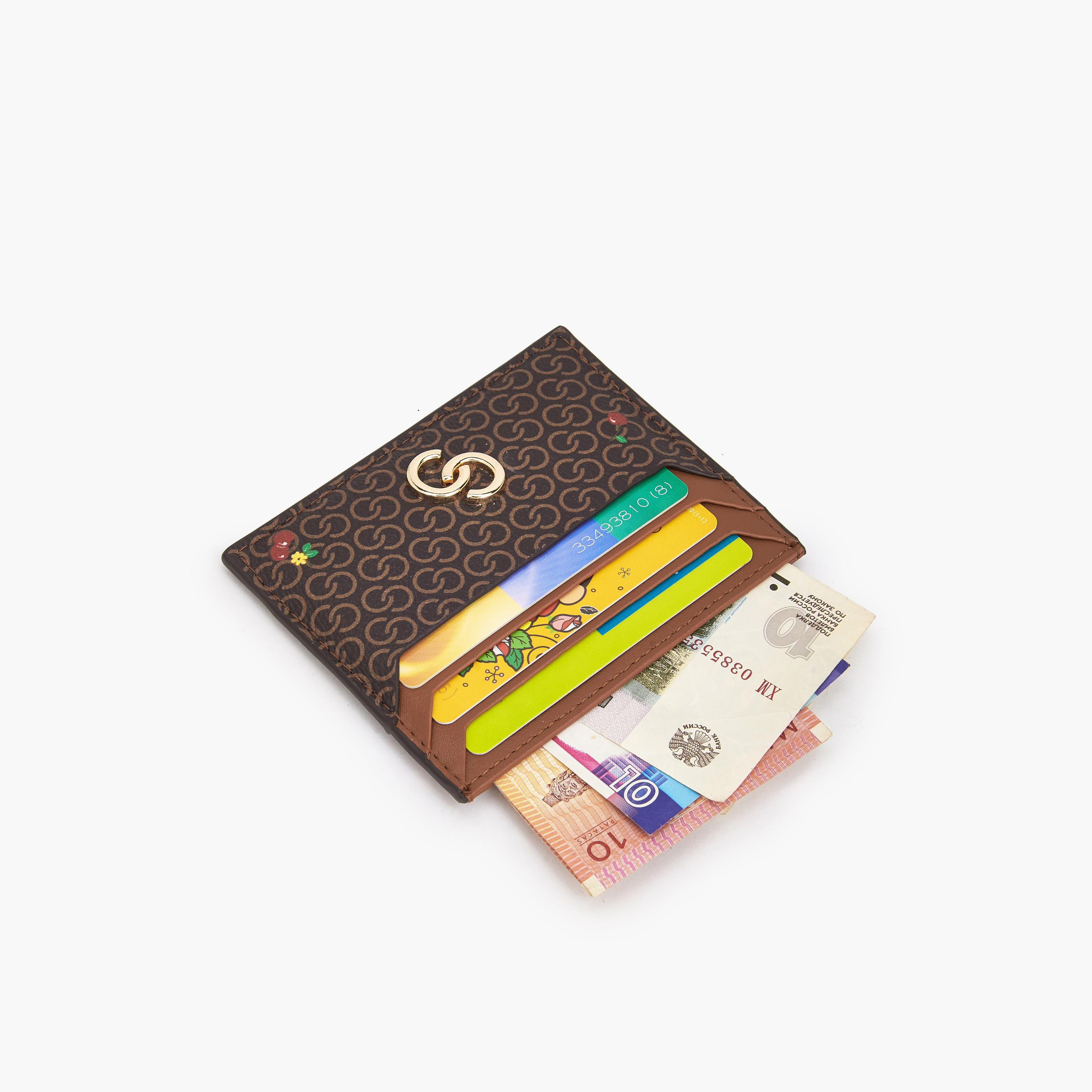 Celeste Monogram Print Card Holder-women-bagsandwallets-wallets-image-7