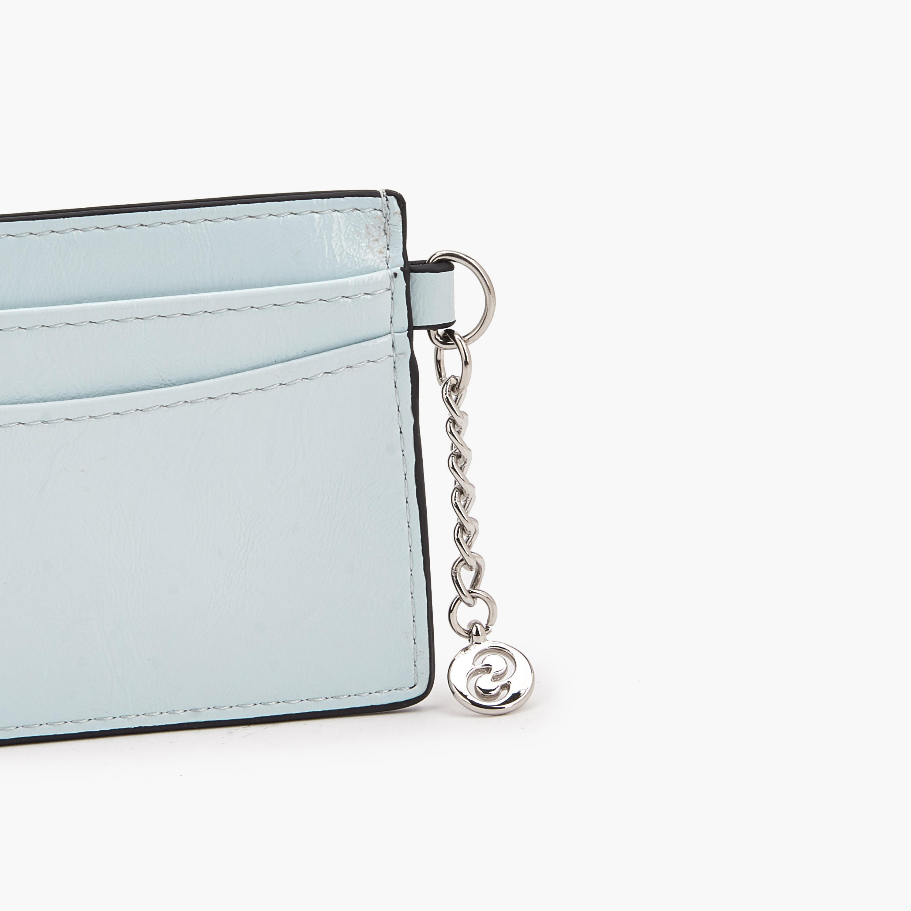 Celeste Solid Card Holder with Charm-women-bagsandwallets-wallets-image-4